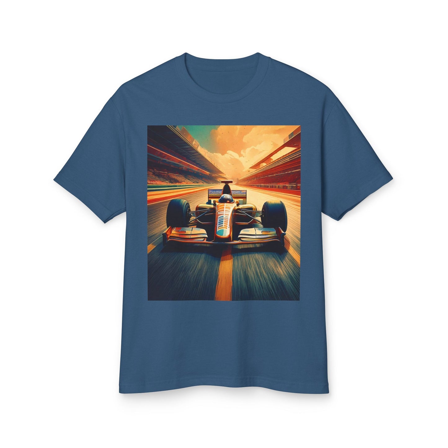 F1 Heavyweight Tee - Unisex Garment-Dyed Shirt