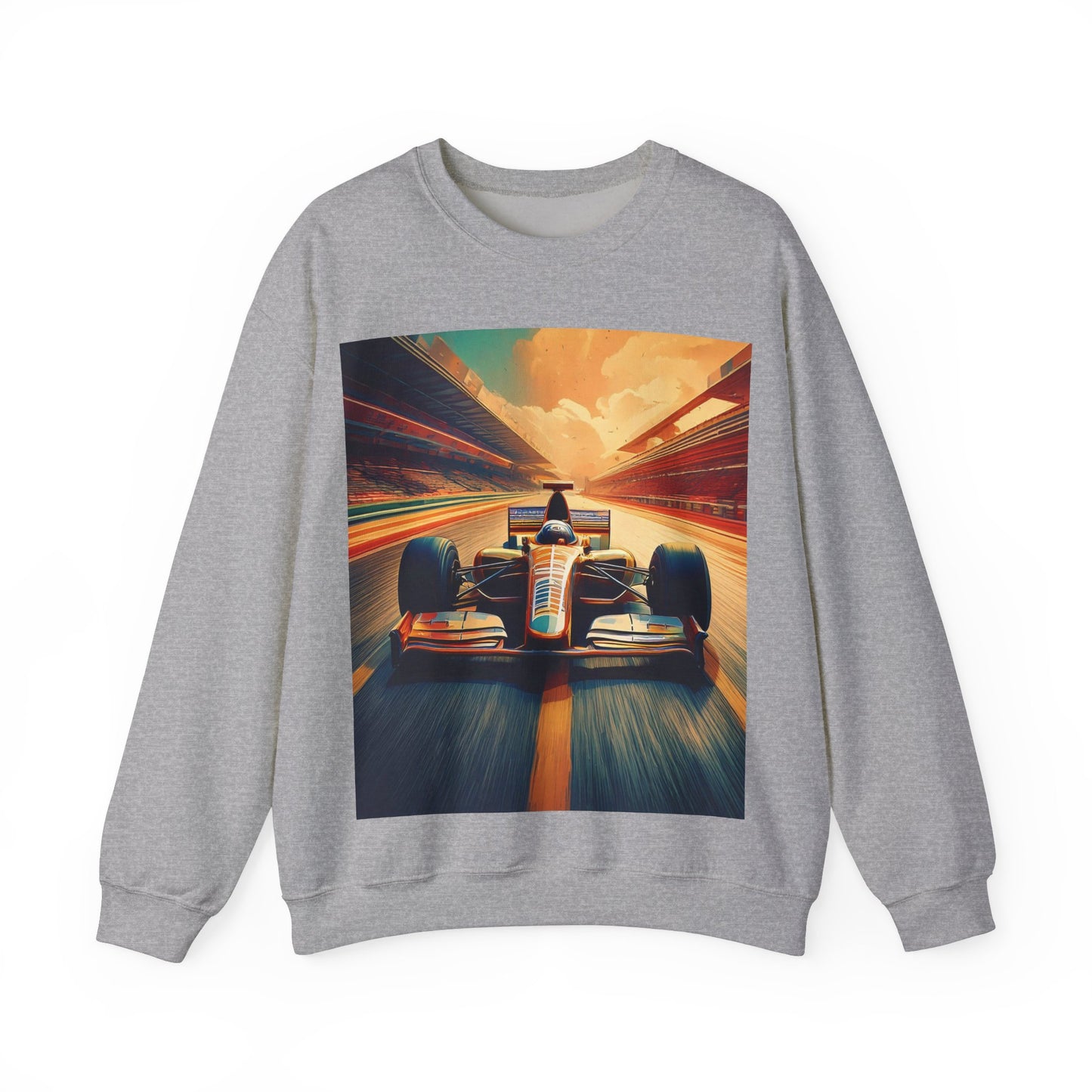 Race Car Crewneck Sweatshirt | Racing Apparel, Unisex Sweatshirt, F1 Gift, Motorsports Clothing, Car Enthusiasts Sweatshirt