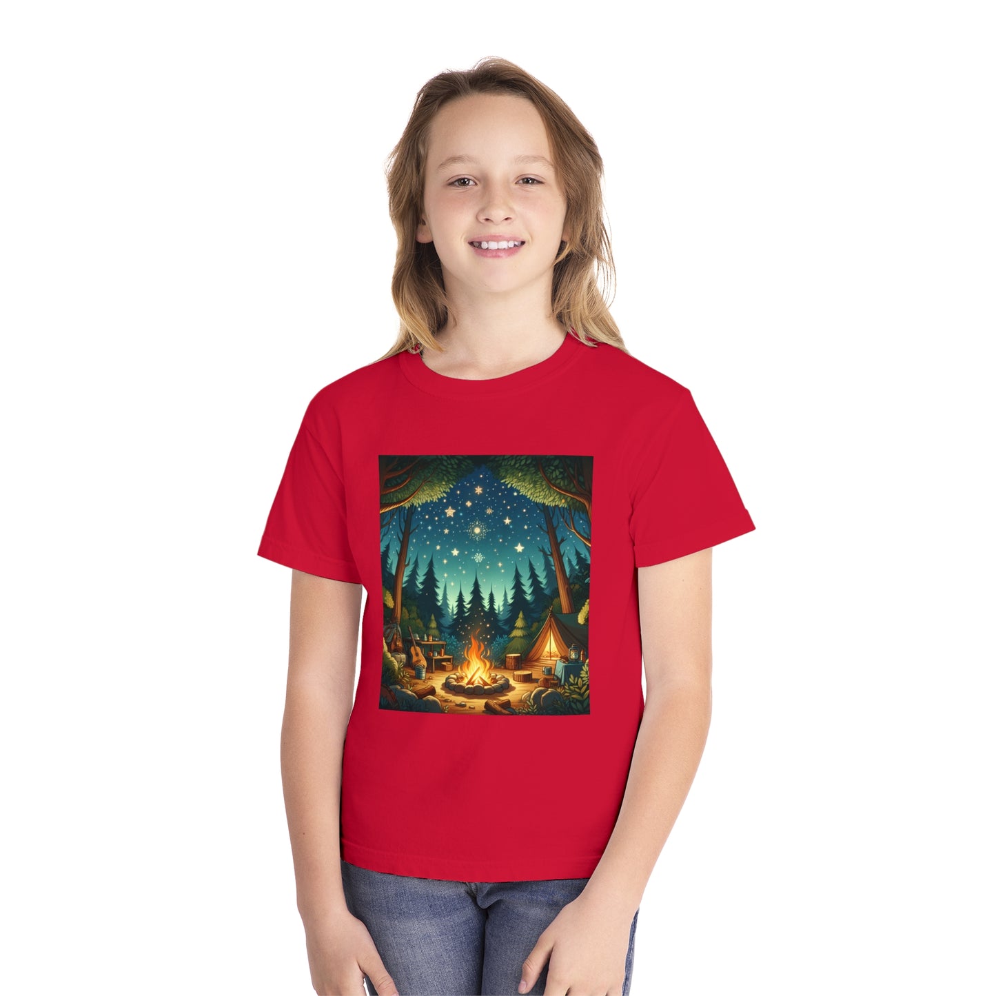 Camping Youth Midweight Tee