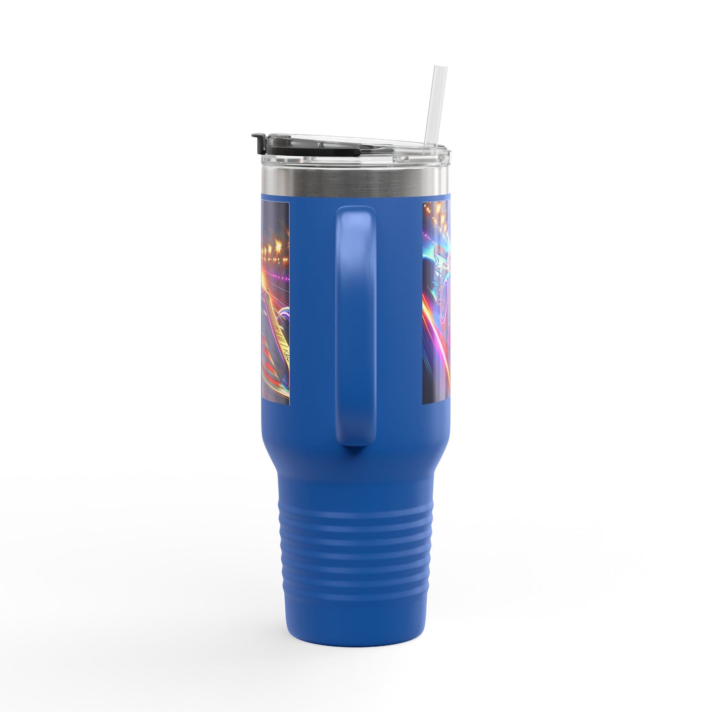 Vintage F1 Insulated Travel Mug, 40oz, Perfect for Fans, Sports Events, Coffee, Tea, Water