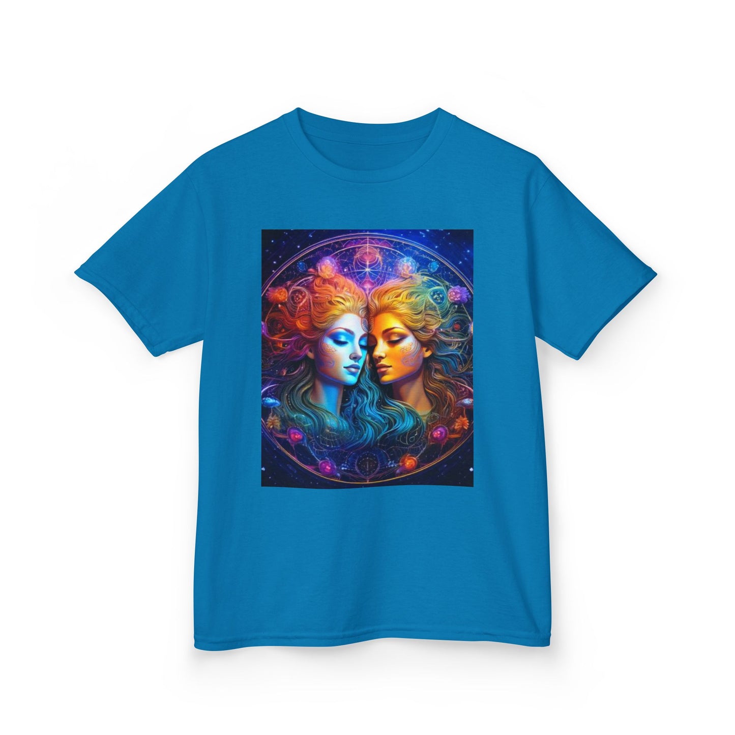 Gemini Horoscope Kids Tee - Cosmic Zodiac T-Shirt for Astrology Lovers, Birthday Gift, Everyday Wear, Reference Guide, Unique Design