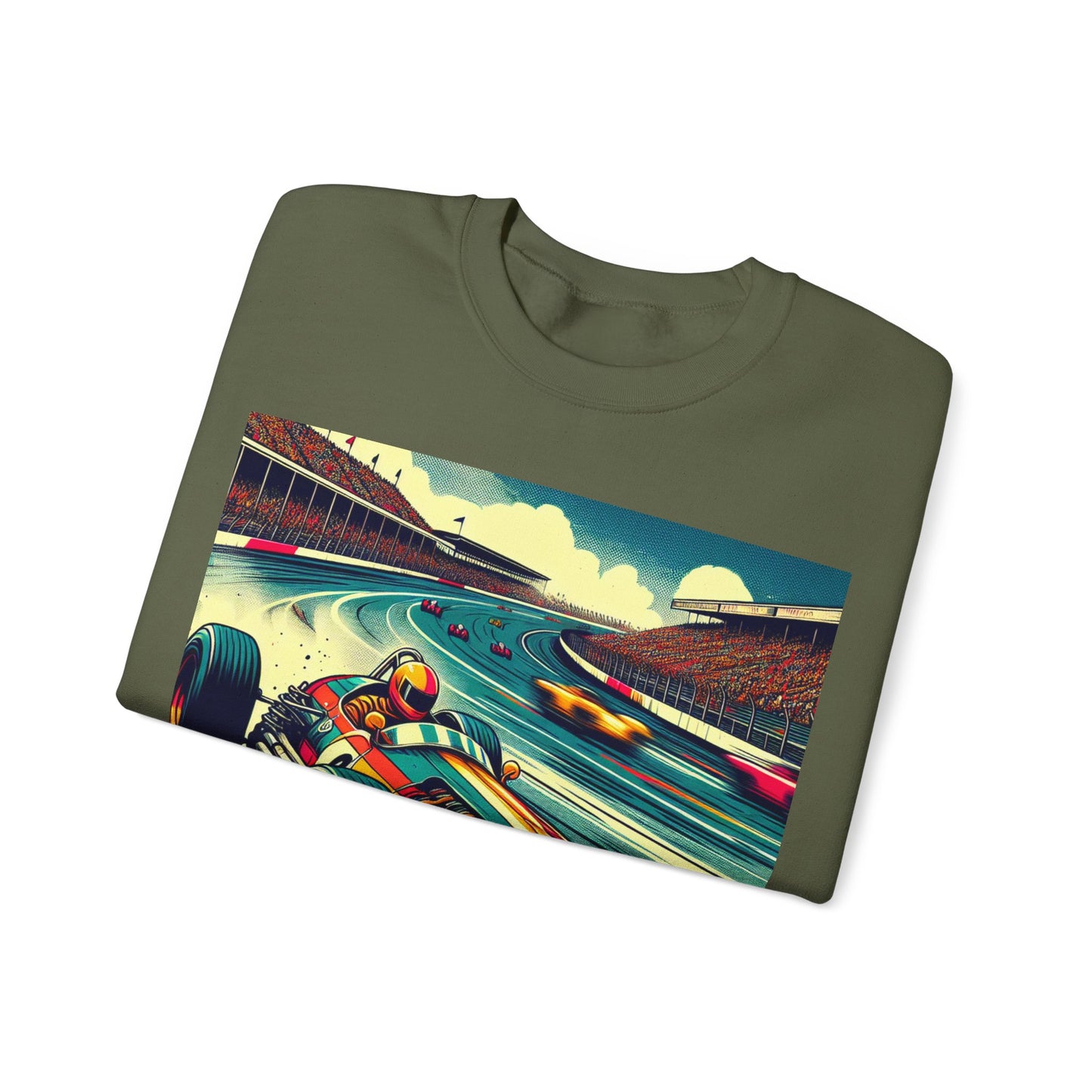 Race Car Crewneck Sweatshirt | Racing Apparel, Unisex Sweatshirt, F1 Gift, Motorsports Clothing, Car Enthusiasts Sweatshirt