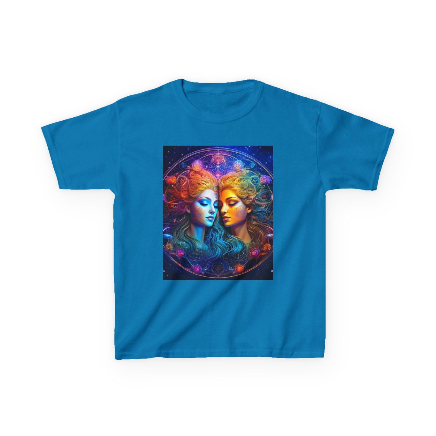 Gemini Horoscope Kids Tee - Cosmic Zodiac T-Shirt for Astrology Lovers, Birthday Gift, Everyday Wear, Reference Guide, Unique Design