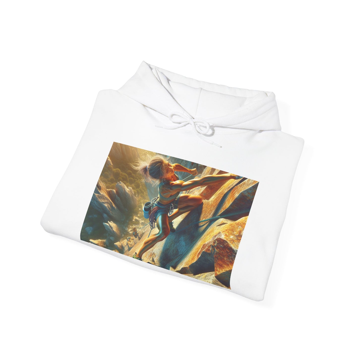 Rock Climbing Unisex Hoodie - Sports Team Vibes