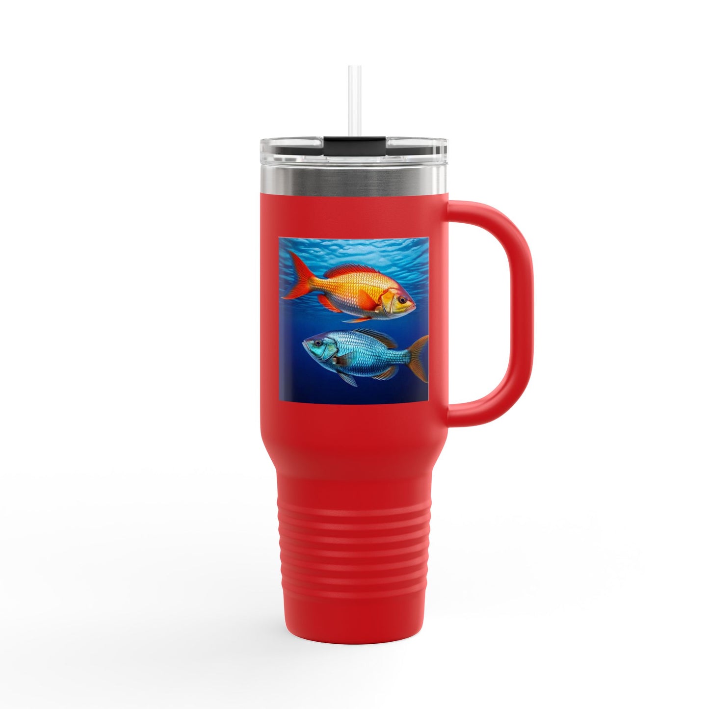 Pisces Insulated Travel Mug, 40oz, Perfect for Zodiac Fans, Coffee, Tea, Water
