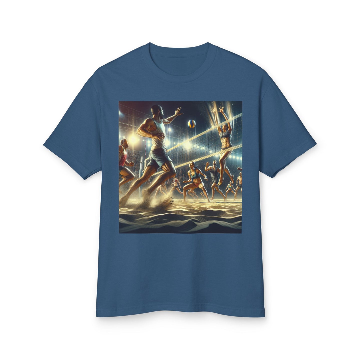 Volleyball Heavyweight Tee - Unisex Garment-Dyed Shirt