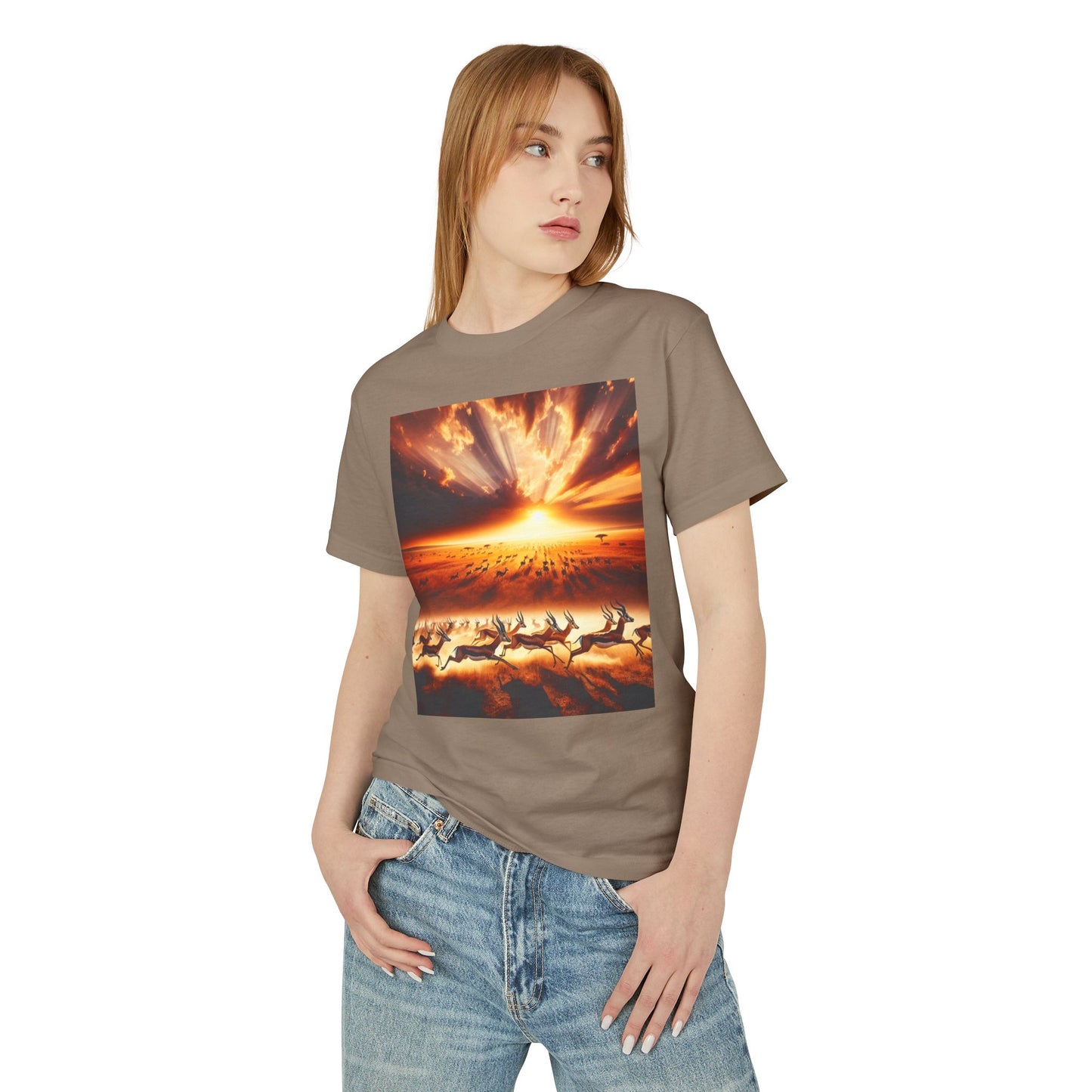 Gazelles Heavyweight Tee - Unisex Garment-Dyed Shirt