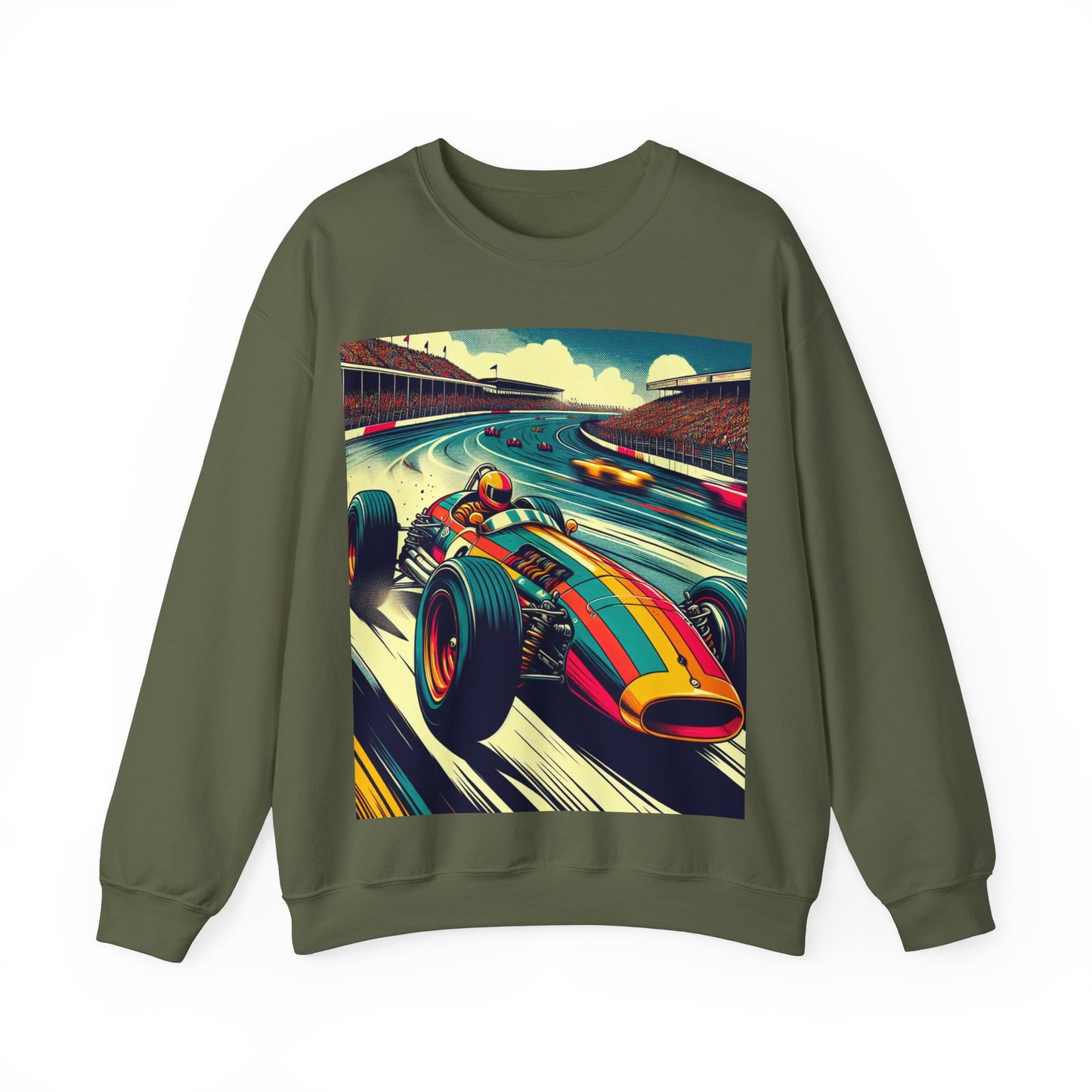 Race Car Crewneck Sweatshirt | Racing Apparel, Unisex Sweatshirt, F1 Gift, Motorsports Clothing, Car Enthusiasts Sweatshirt