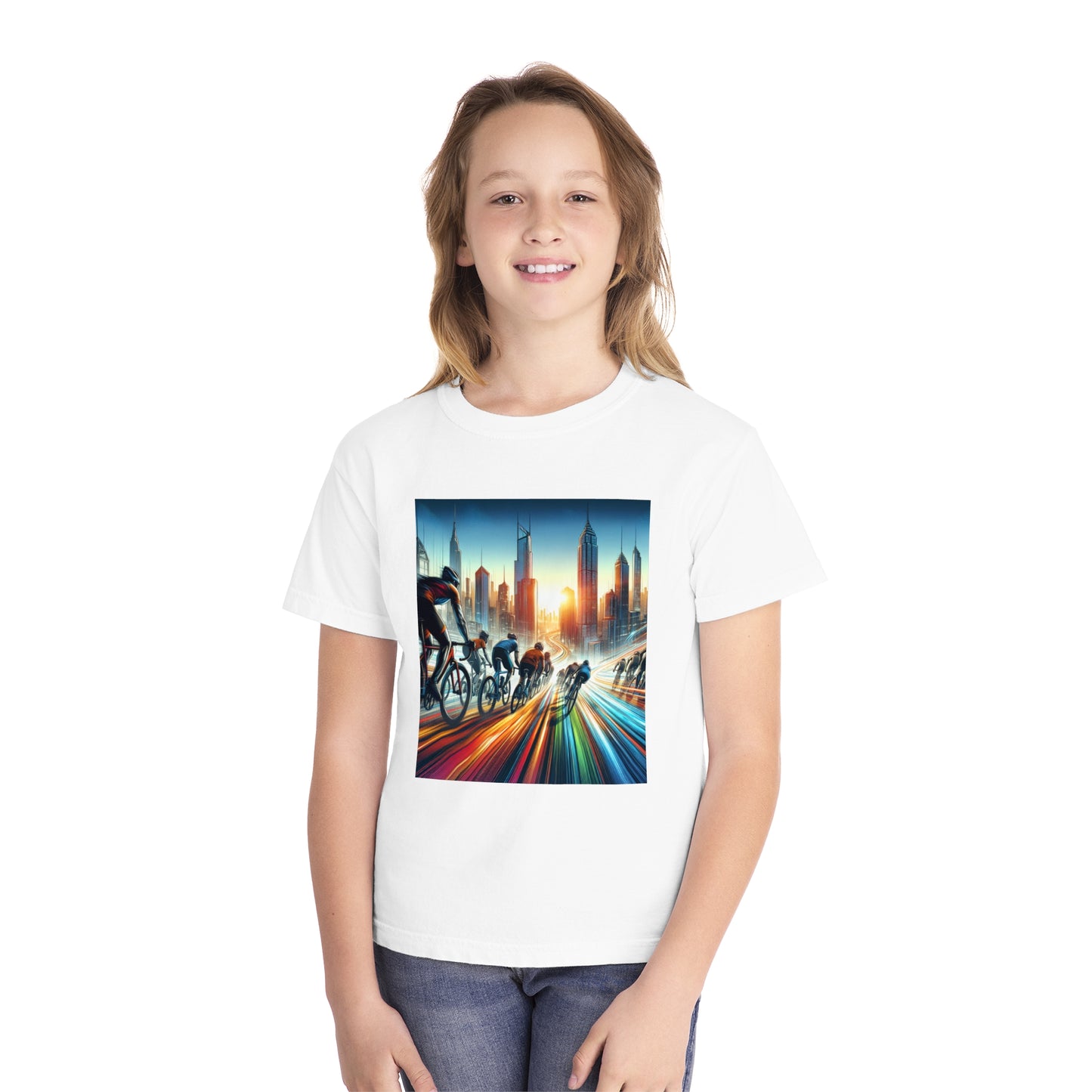 Cycling Youth Midweight Tee