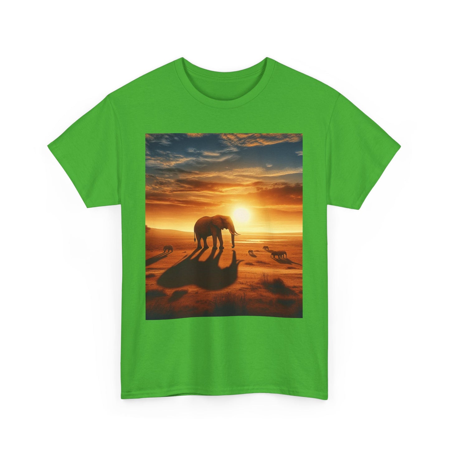 Elephants Women's Heavy Cotton Tee