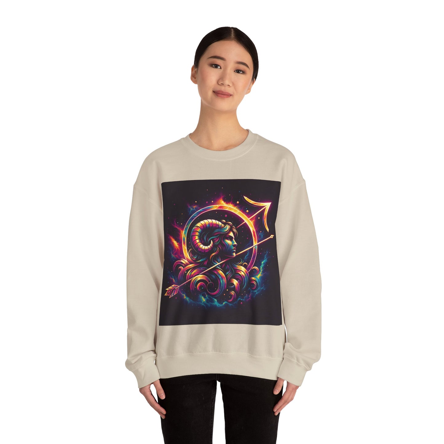 Sagittarius Crewneck Sweatshirt | Zodiac Apparel, Unisex Sweatshirt