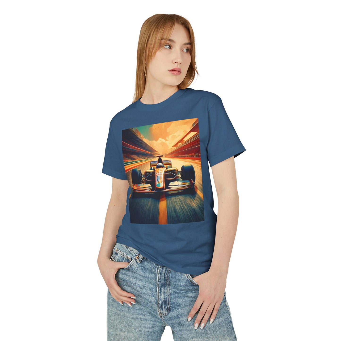 F1 Heavyweight Tee - Unisex Garment-Dyed Shirt