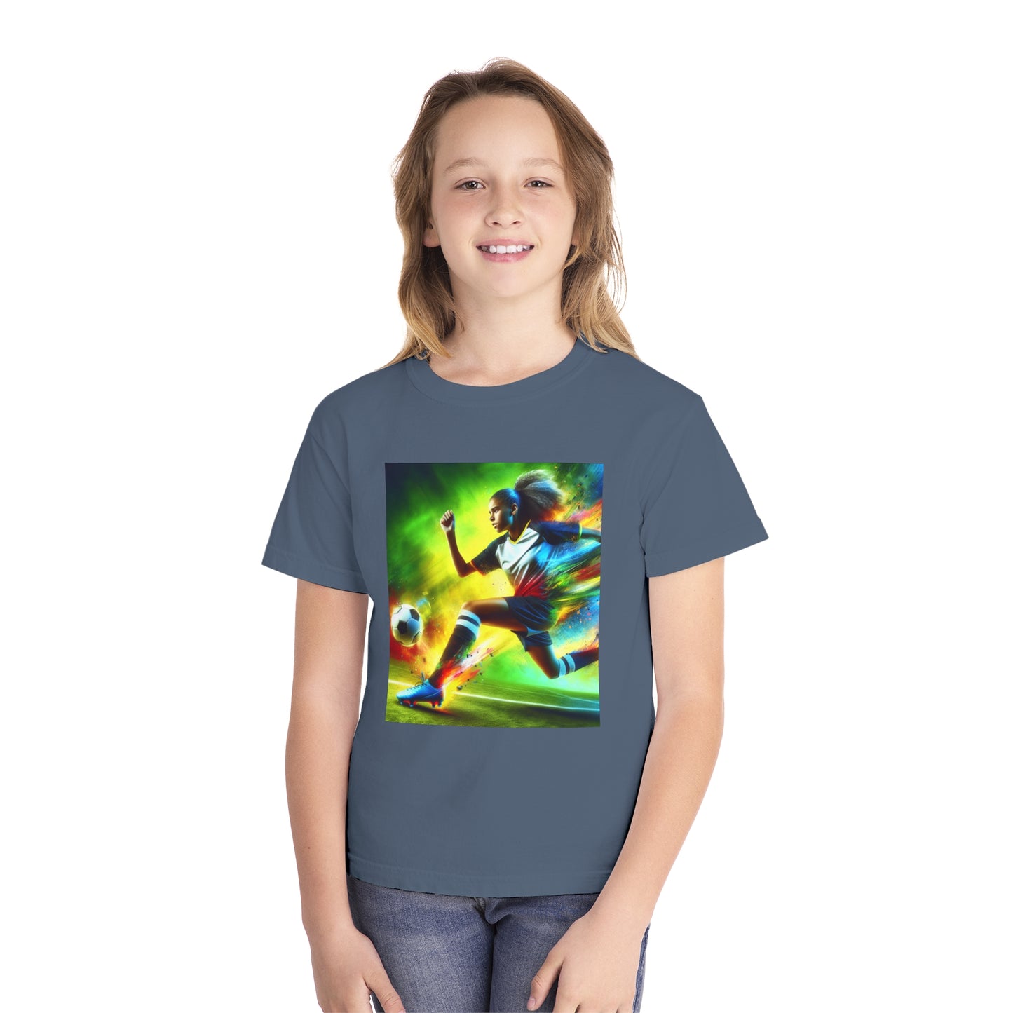 Soccer Youth Midweight Tee
