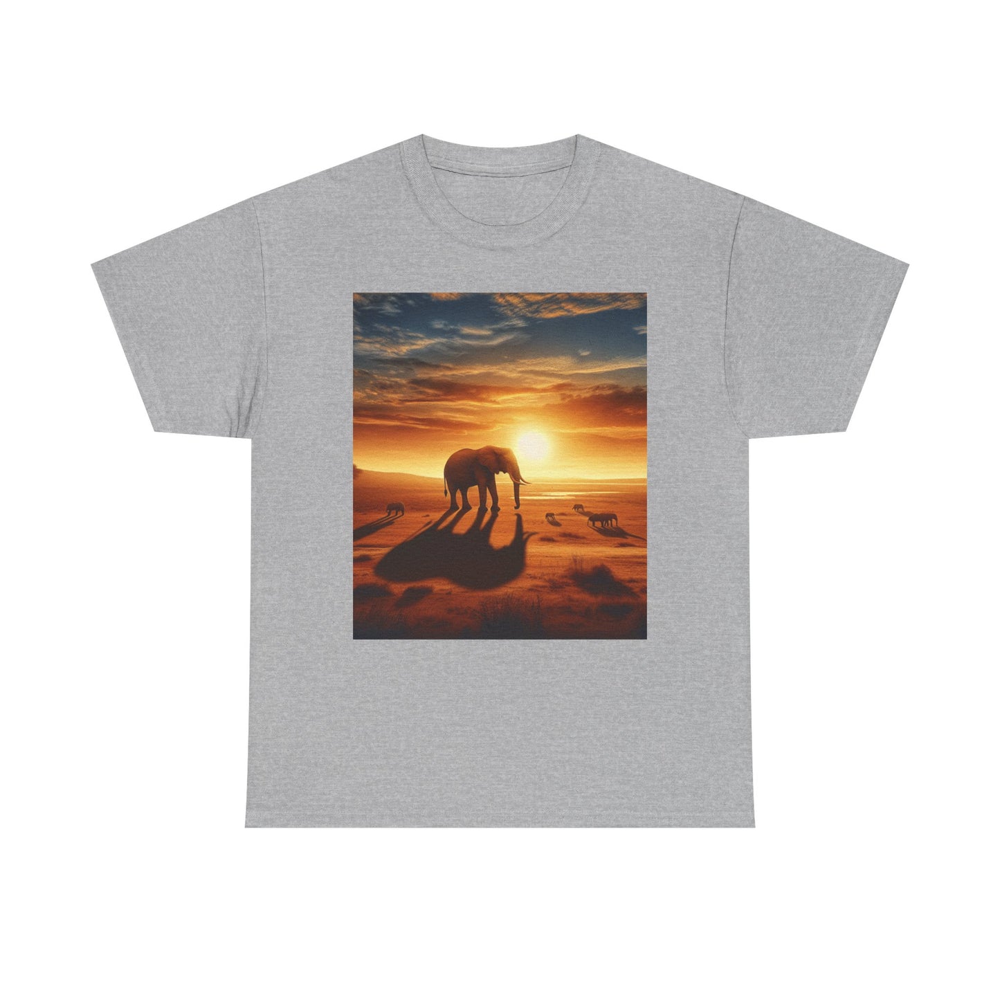 Elephants Women's Heavy Cotton Tee