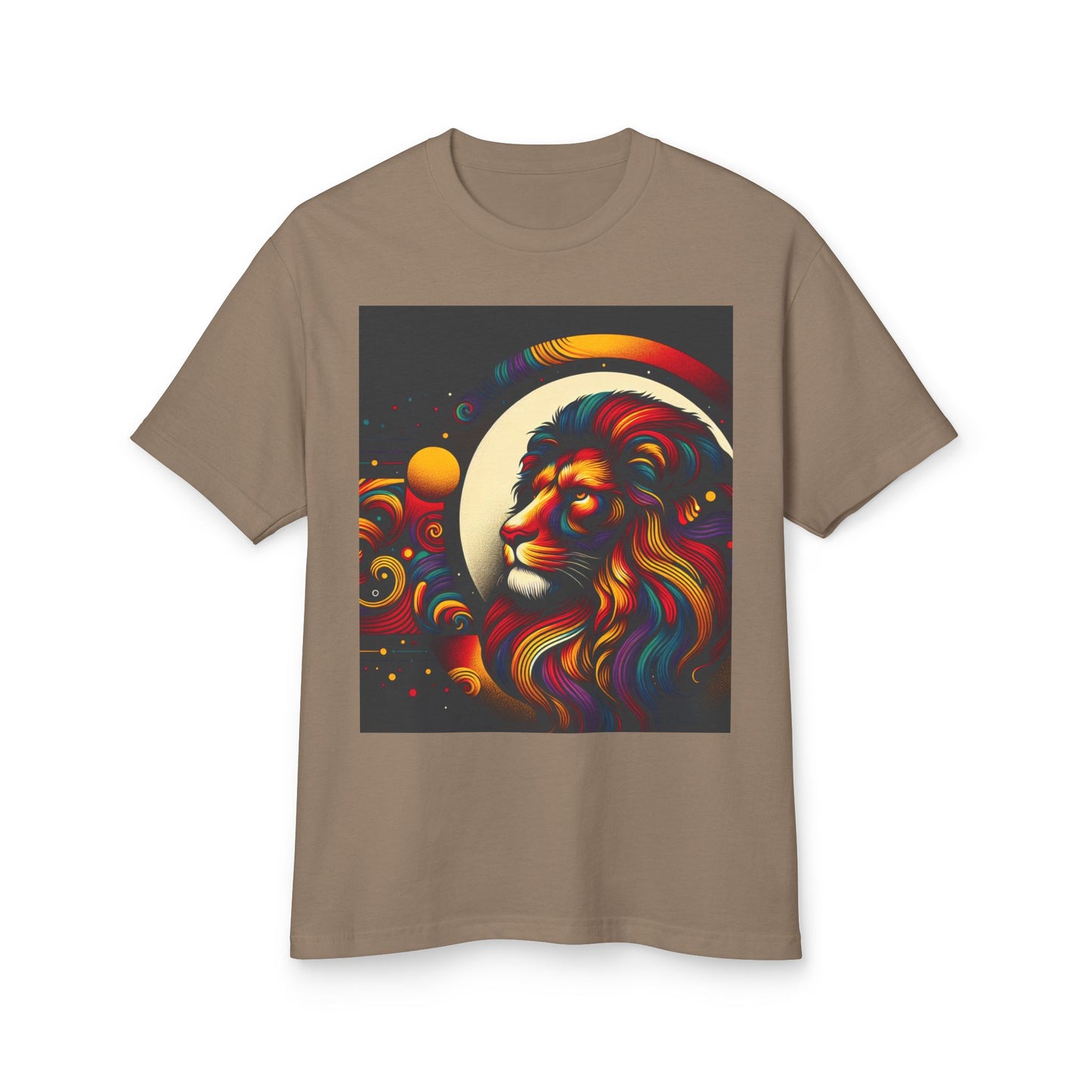 Leo Heavyweight Tee - Unisex Garment-Dyed Shirt