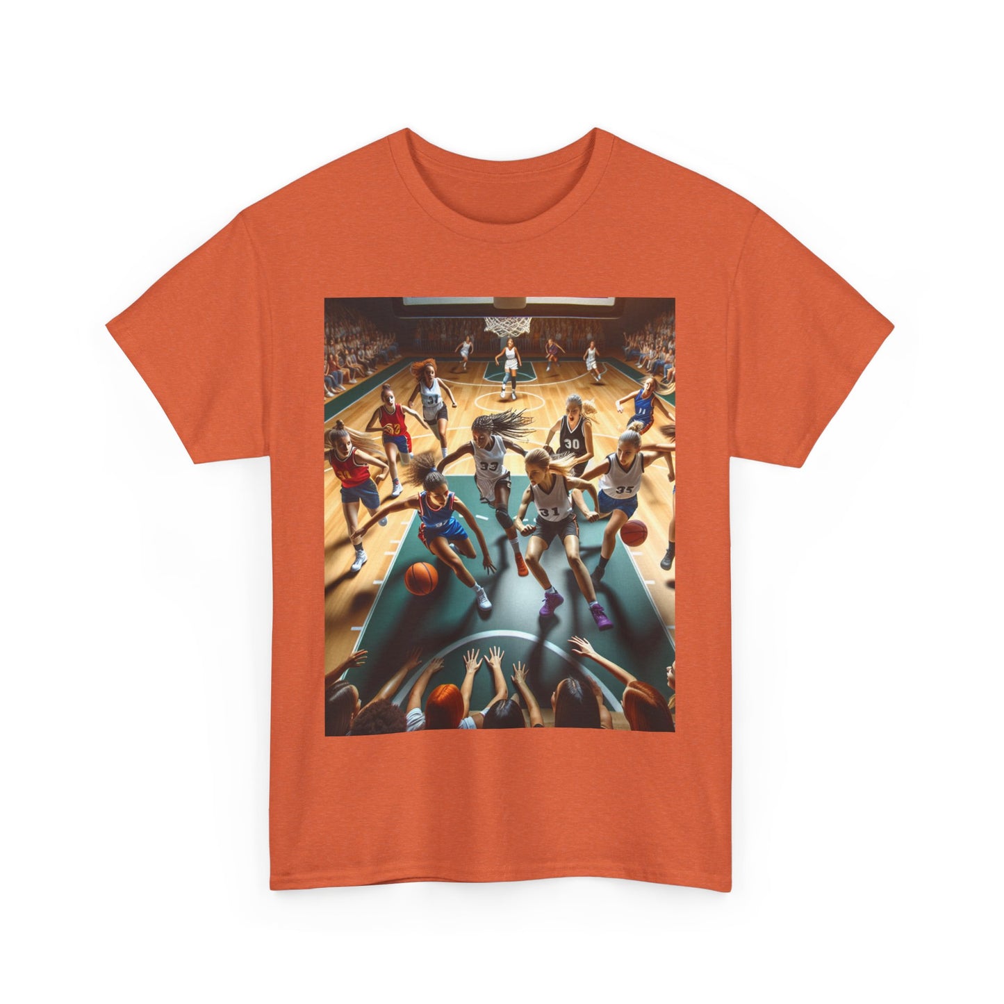 Basketball Women's Heavy Cotton Tee