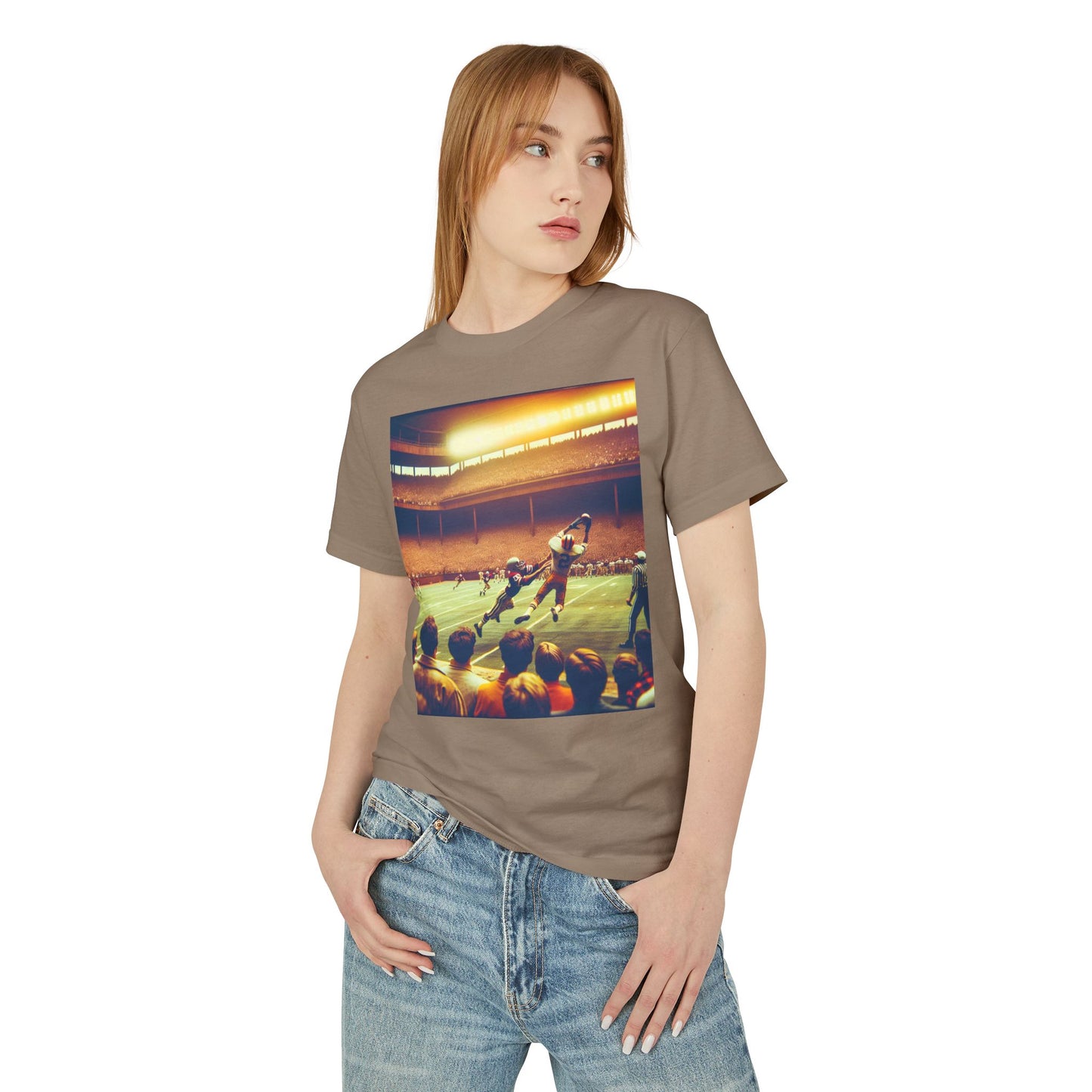 Football Heavyweight Tee - Unisex Garment-Dyed Shirt