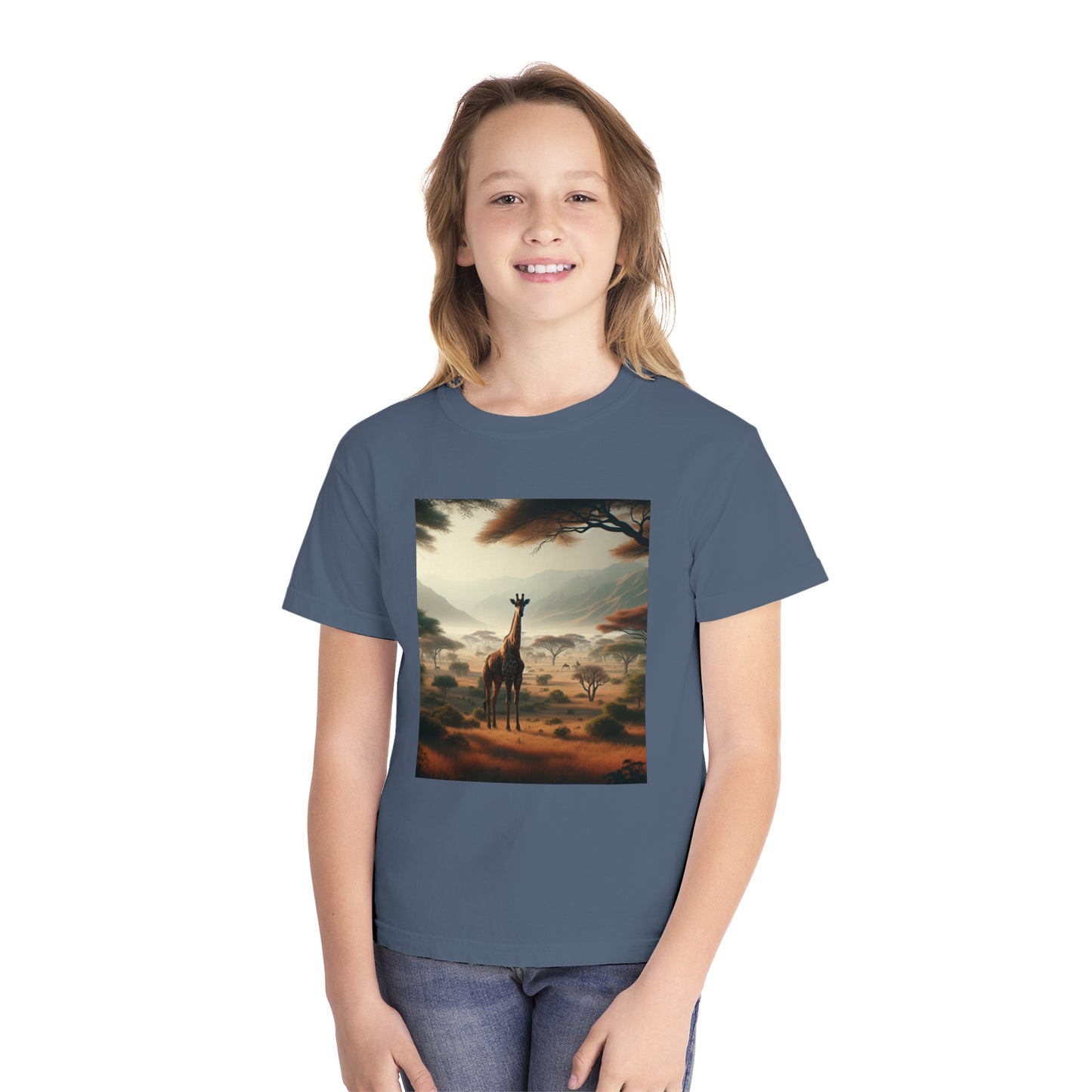 Giraffes Youth Midweight Tee
