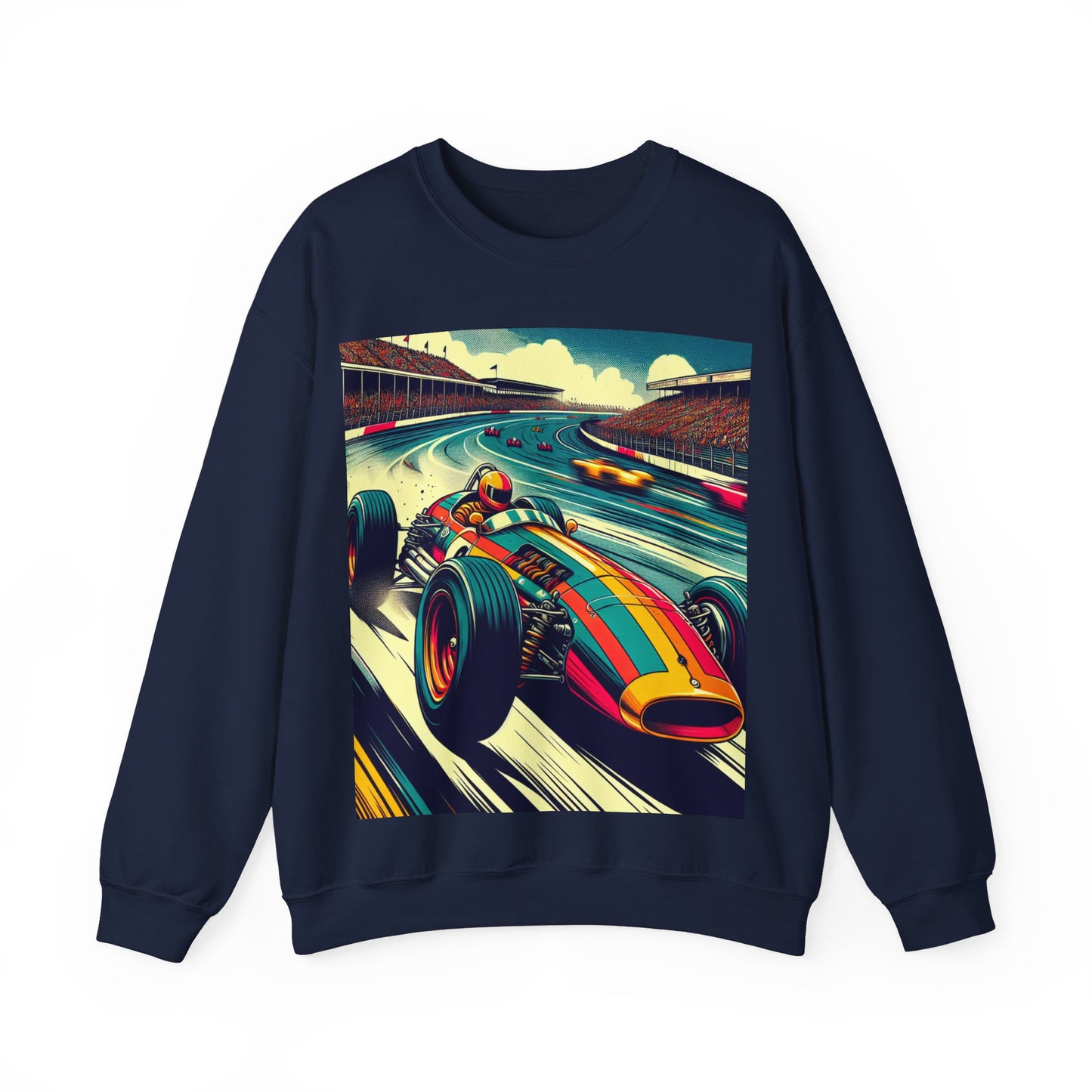 Race Car Crewneck Sweatshirt | Racing Apparel, Unisex Sweatshirt, F1 Gift, Motorsports Clothing, Car Enthusiasts Sweatshirt