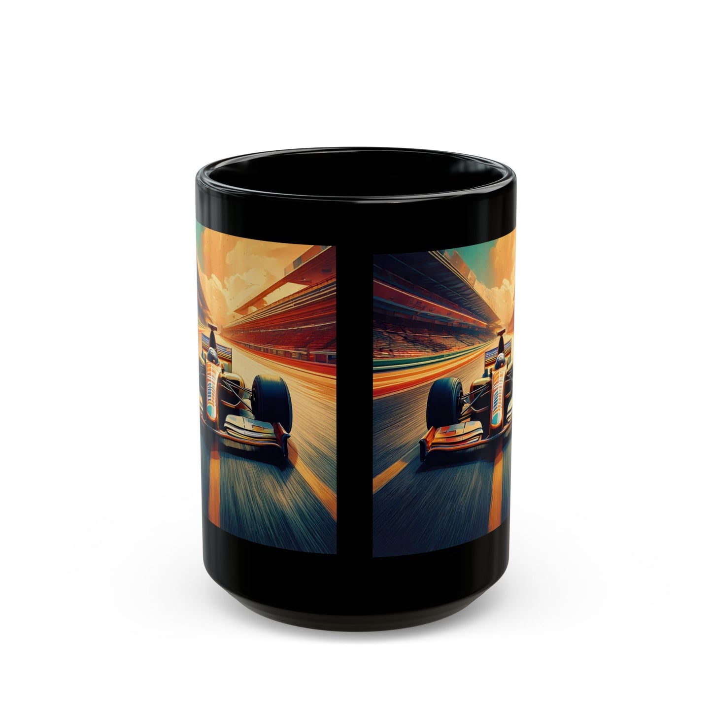 Racing Enthusiast Mug | Vibrant Formula 1 Design | Perfect Gift for Car Lovers, Motorsport Decor, Father's Day, Birthday