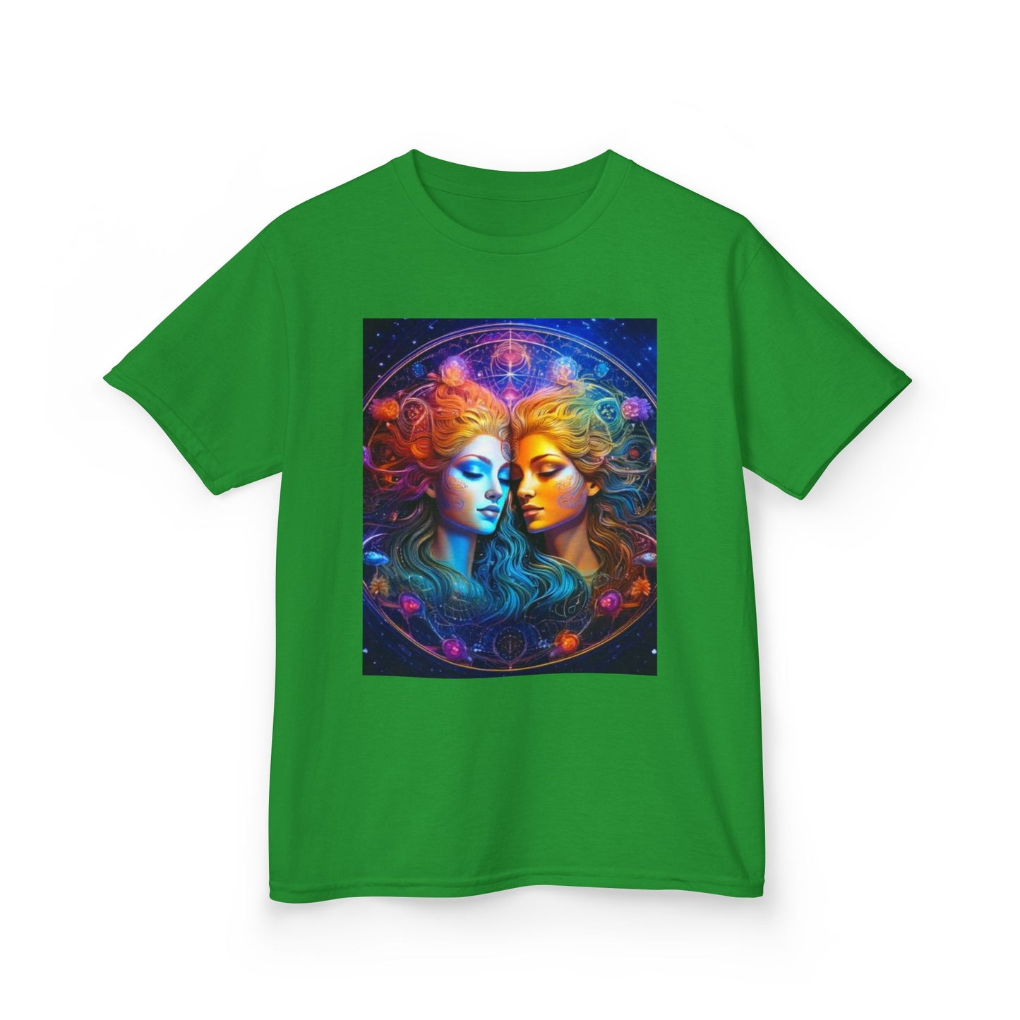 Gemini Horoscope Kids Tee - Cosmic Zodiac T-Shirt for Astrology Lovers, Birthday Gift, Everyday Wear, Reference Guide, Unique Design