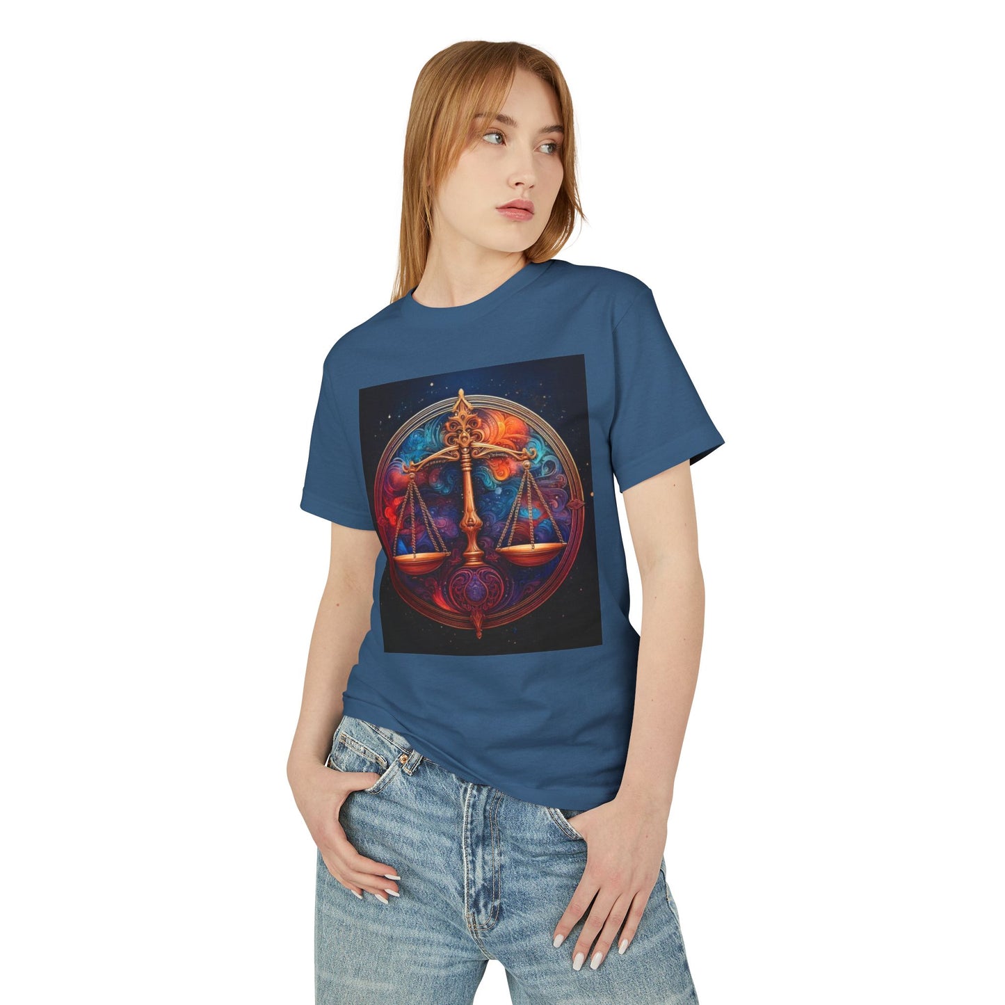 Libra Heavyweight Tee - Unisex Garment-Dyed Shirt