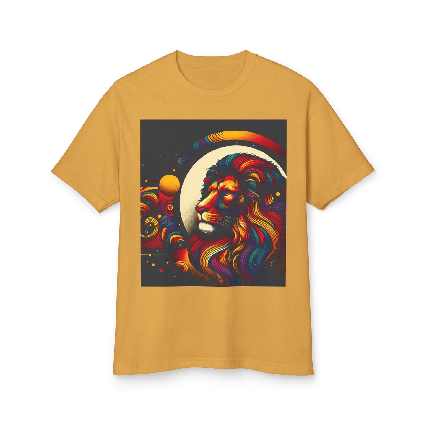 Leo Heavyweight Tee - Unisex Garment-Dyed Shirt