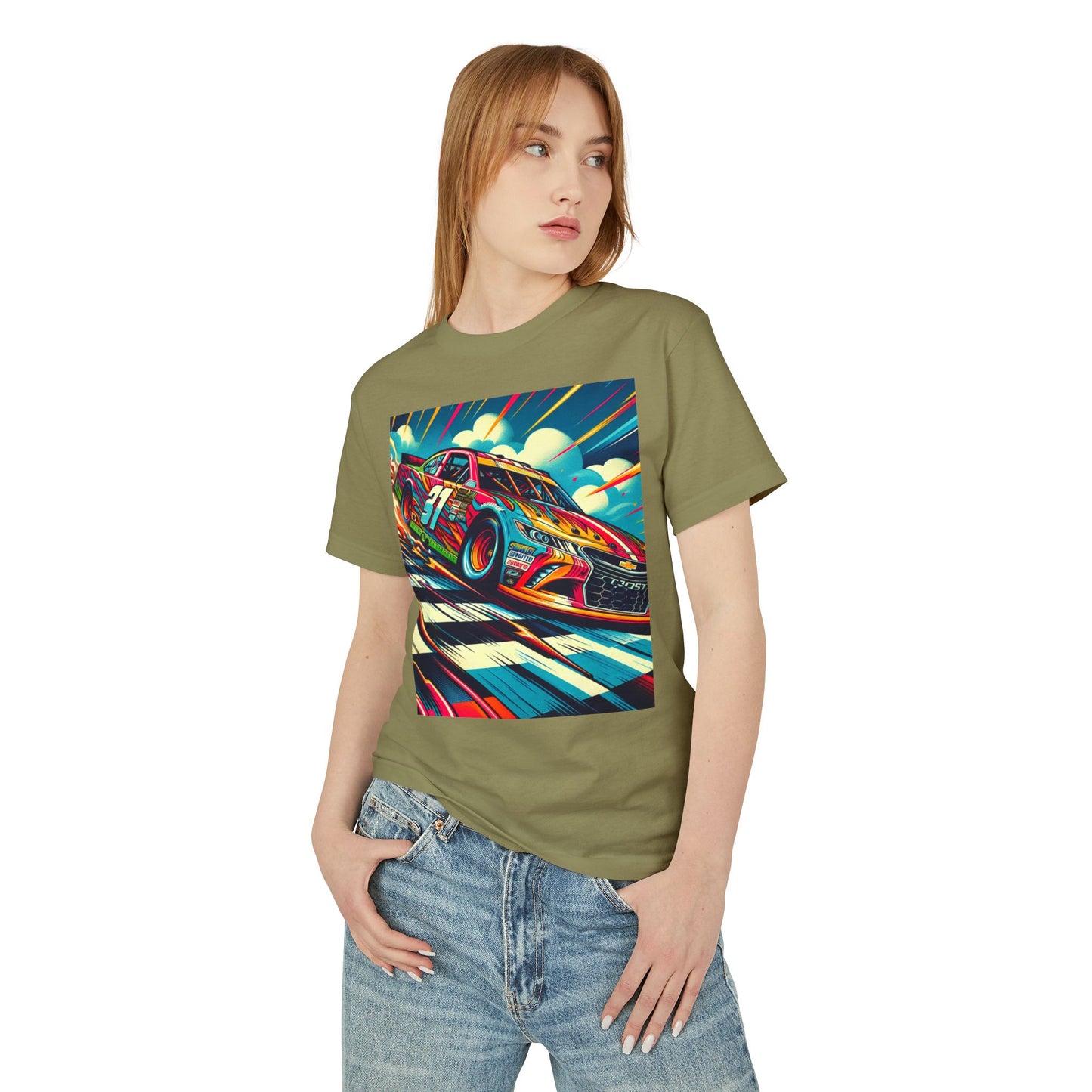 Nascar 31 Heavyweight Tee - Unisex Garment-Dyed Shirt