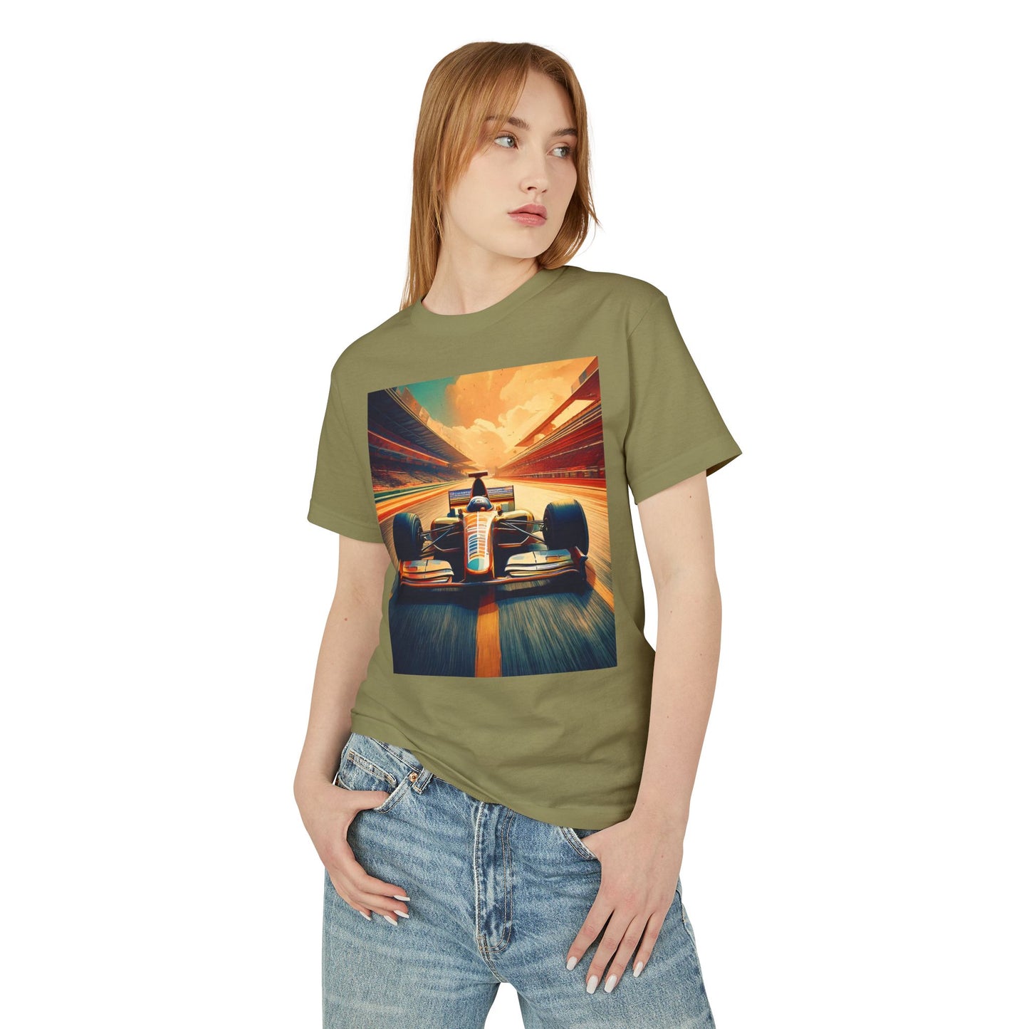 F1 Heavyweight Tee - Unisex Garment-Dyed Shirt