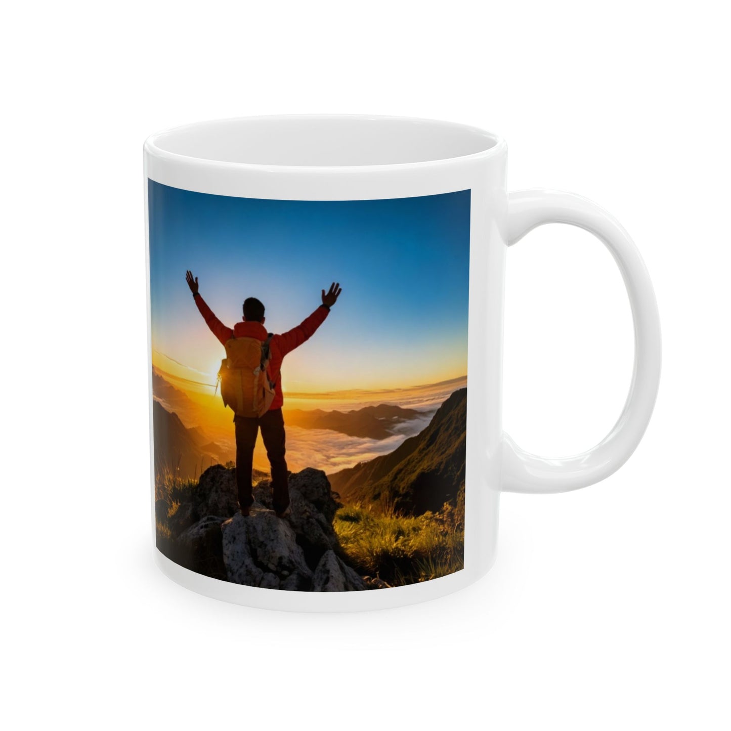 Hiking Ceramic Mug