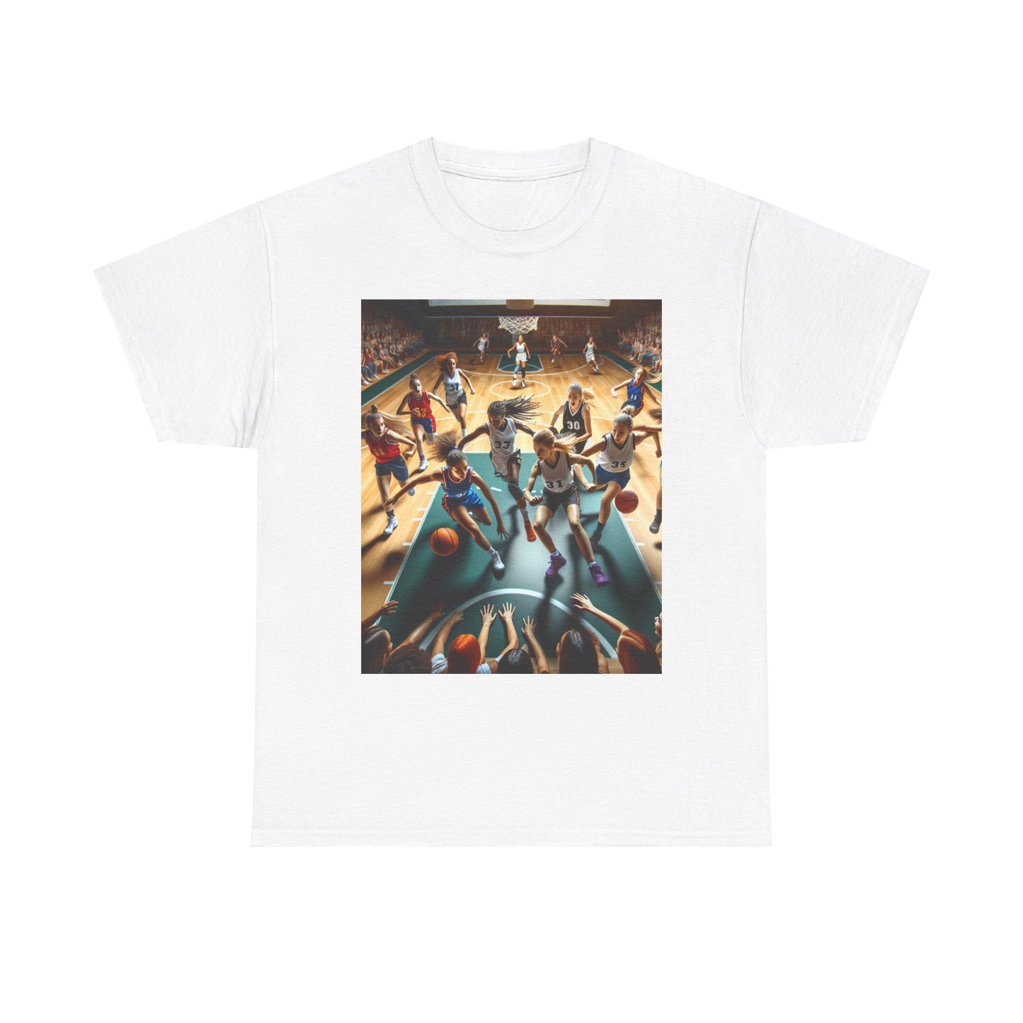 Basketball Women's Heavy Cotton Tee