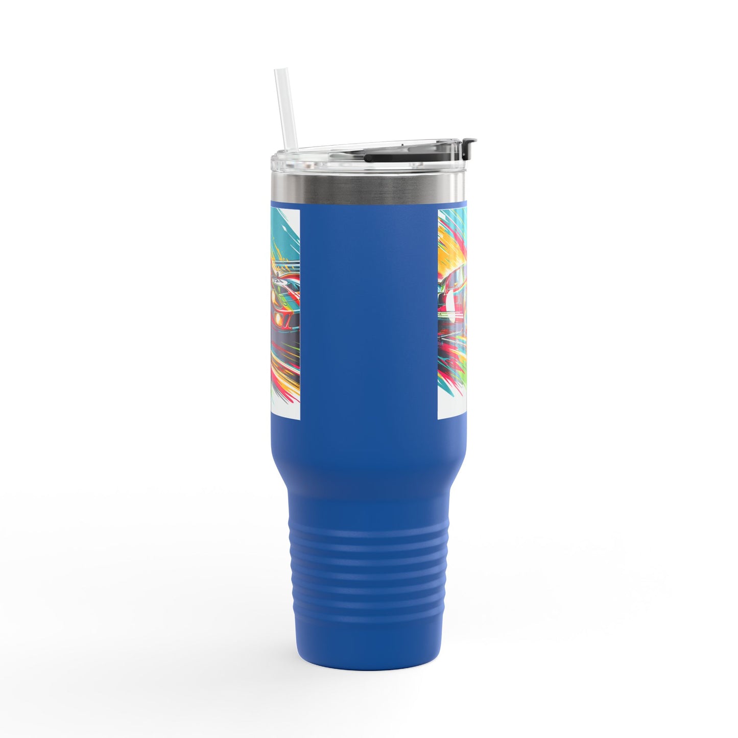 Vintage NASCAR Insulated Travel Mug, 40oz, Perfect for Fans, Sports Events, Coffee, Tea, Water