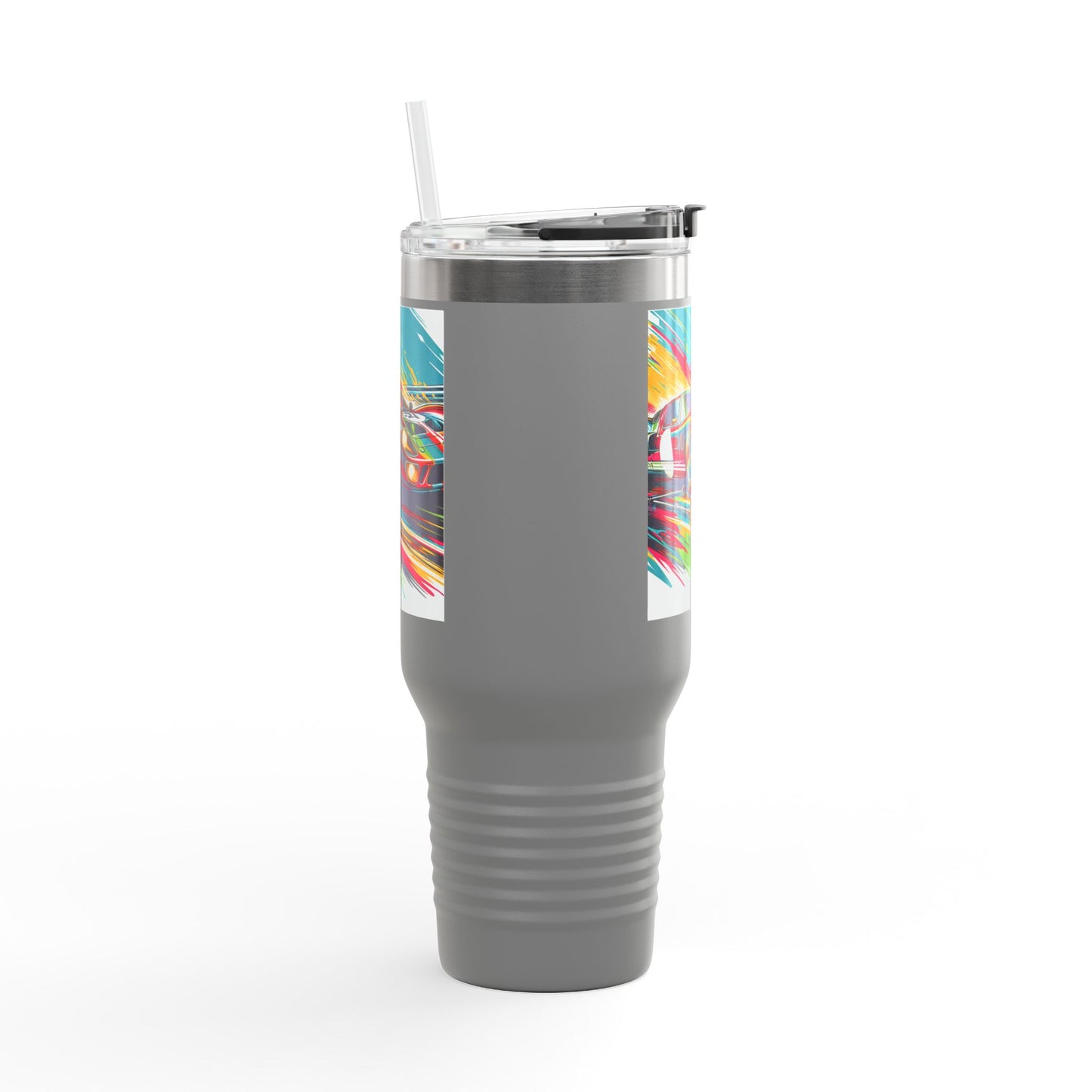 Vintage NASCAR Insulated Travel Mug, 40oz, Perfect for Fans, Sports Events, Coffee, Tea, Water