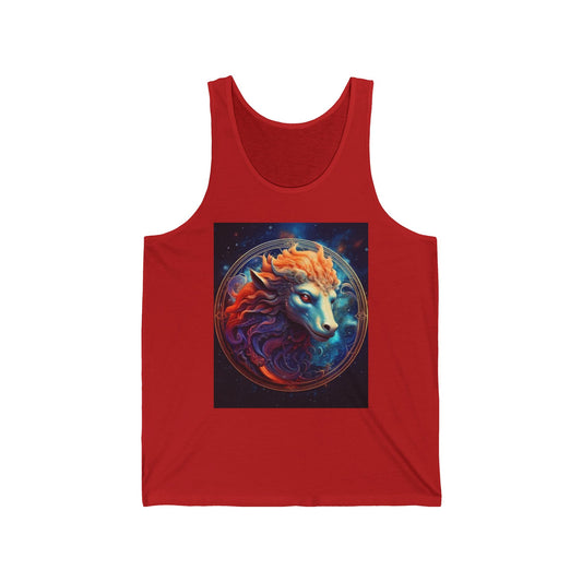 Aquarius Unisex Jersey Tank Top - Perfect for Festivals & Casual Wear
