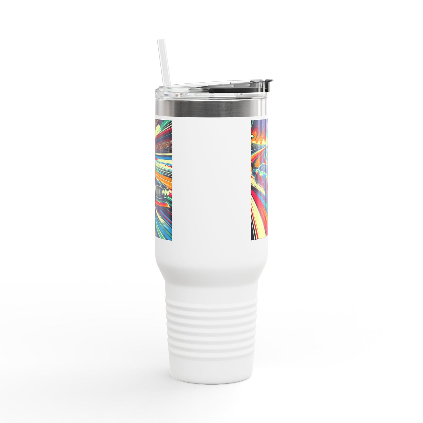 Vintage NASCAR Insulated Travel Mug, 40oz, Perfect for Fans, Sports Events, Coffee, Tea, Water