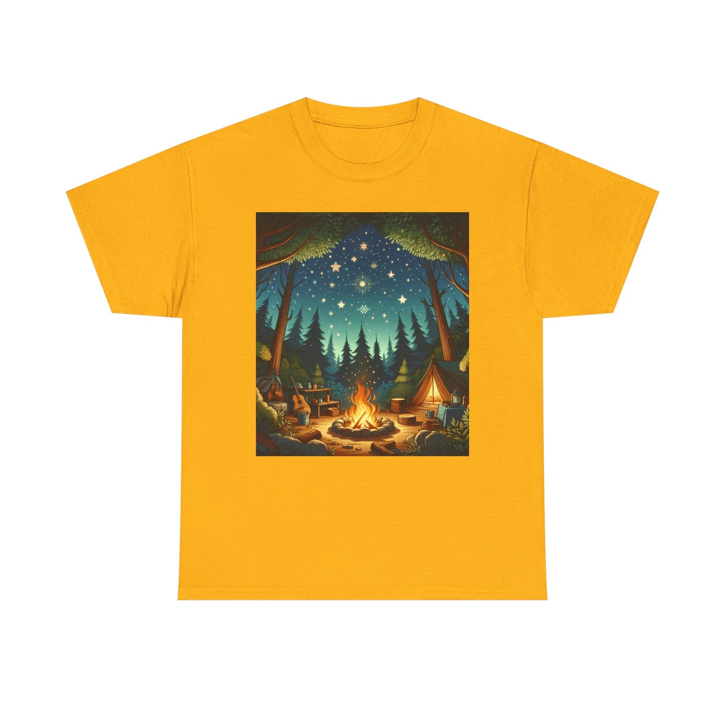 Camping Women's Heavy Cotton Tee