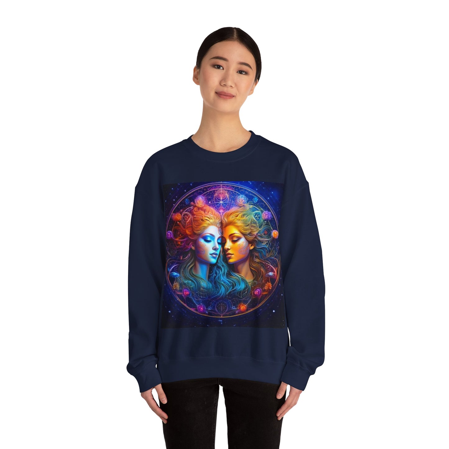 Gemini Crewneck Sweatshirt | Zodiac Apparel, Unisex Sweatshirt