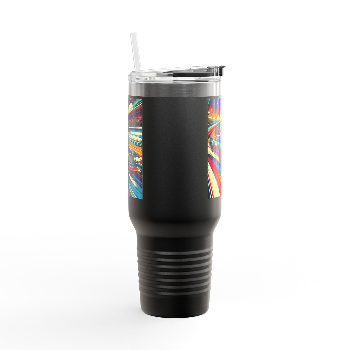 Vintage NASCAR Insulated Travel Mug, 40oz, Perfect for Fans, Sports Events, Coffee, Tea, Water