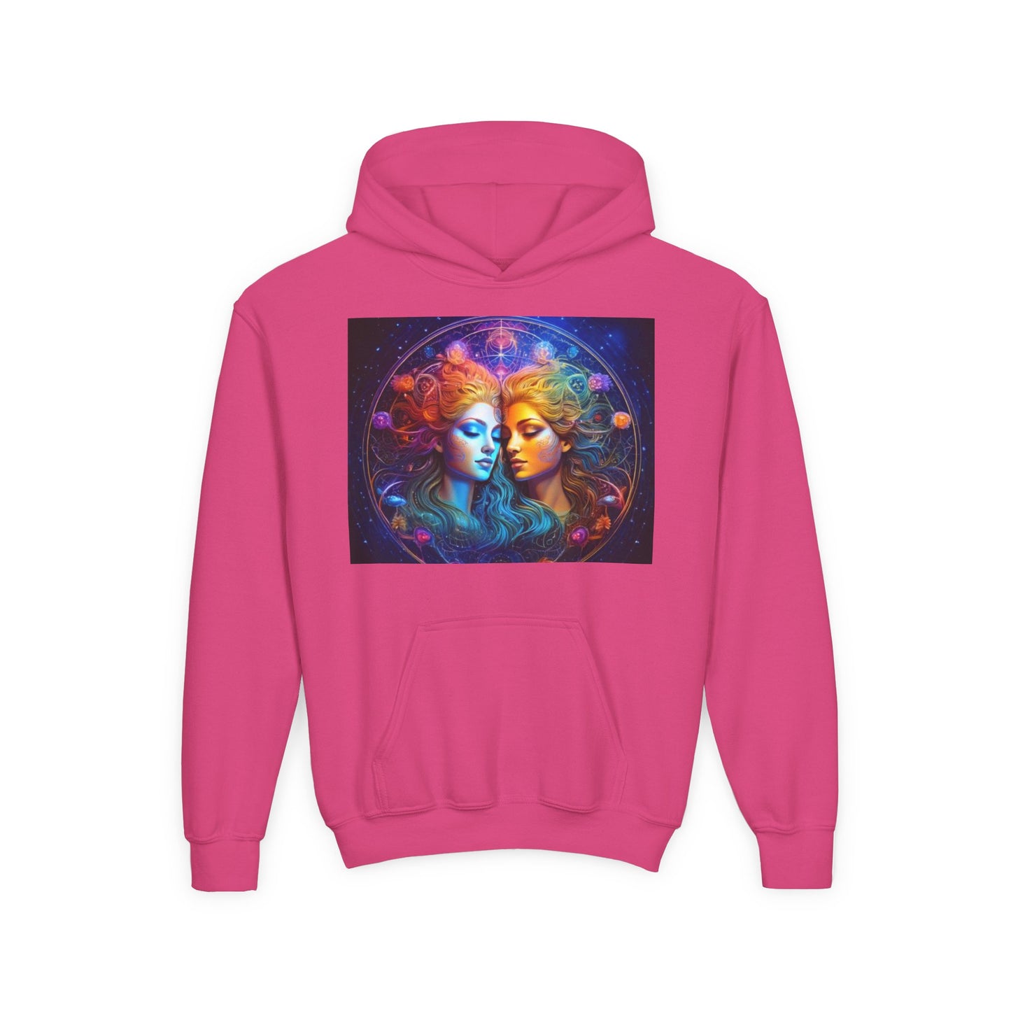Gemini Youth Hoodie - Heavy Blend Sweatshirt