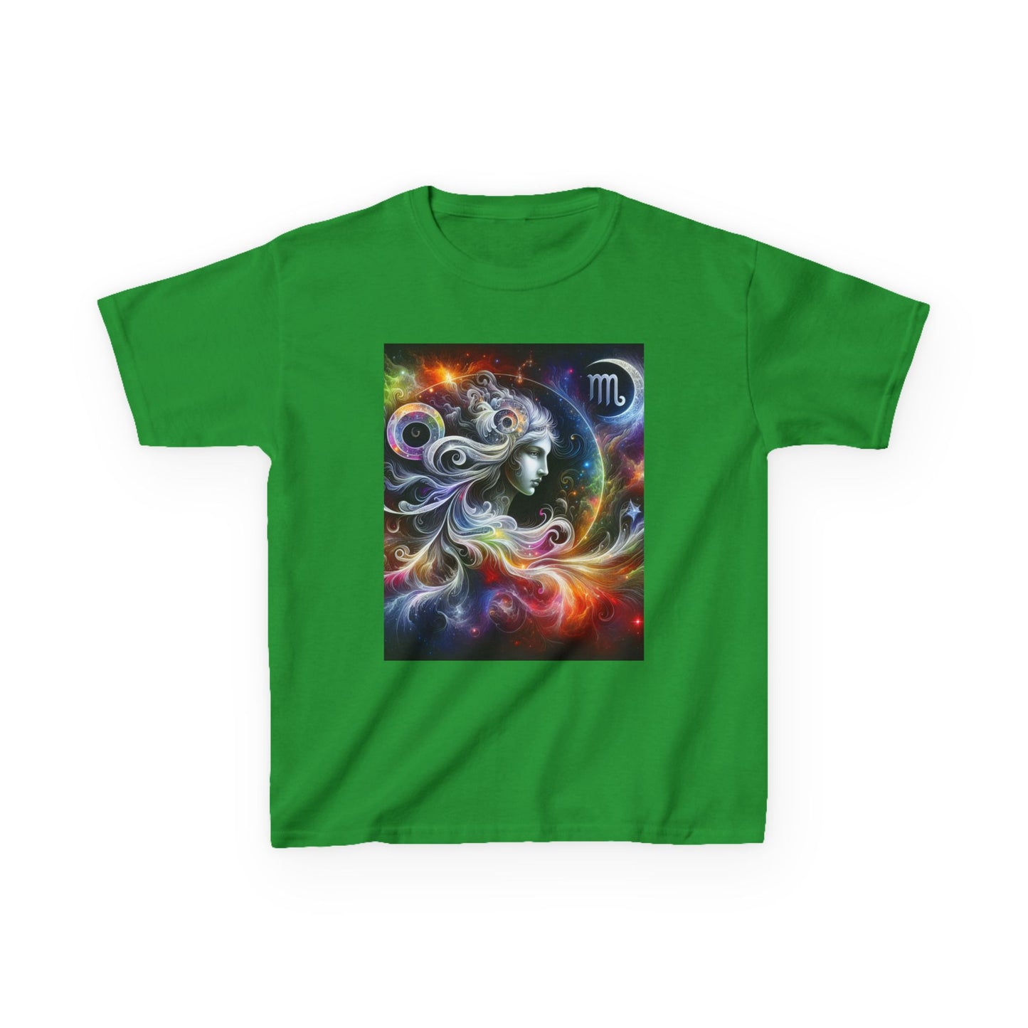 Virgo Horoscope Kids Tee - Cosmic Zodiac T-Shirt for Astrology Lovers, Birthday Gift, Everyday Wear, Reference Guide, Unique Design