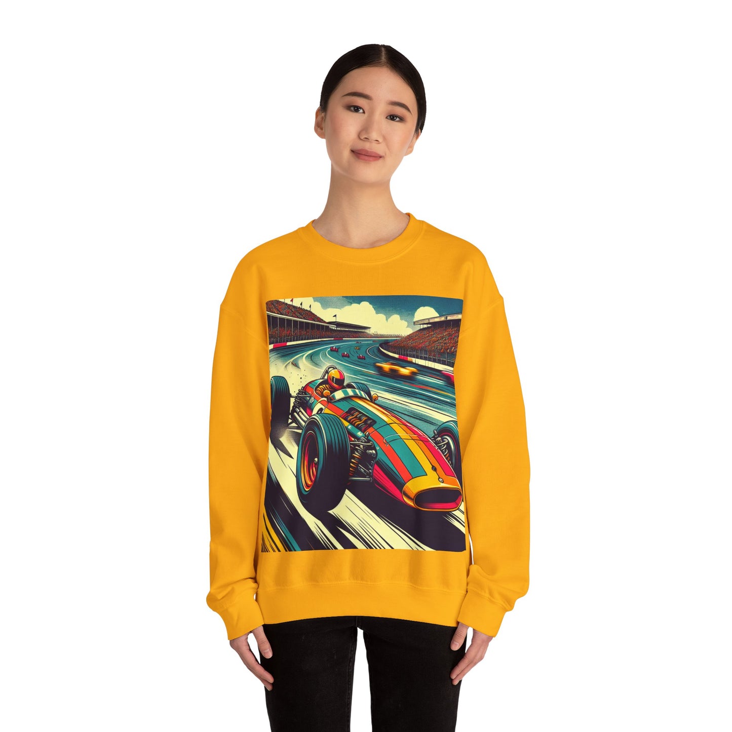 Race Car Crewneck Sweatshirt | Racing Apparel, Unisex Sweatshirt, F1 Gift, Motorsports Clothing, Car Enthusiasts Sweatshirt