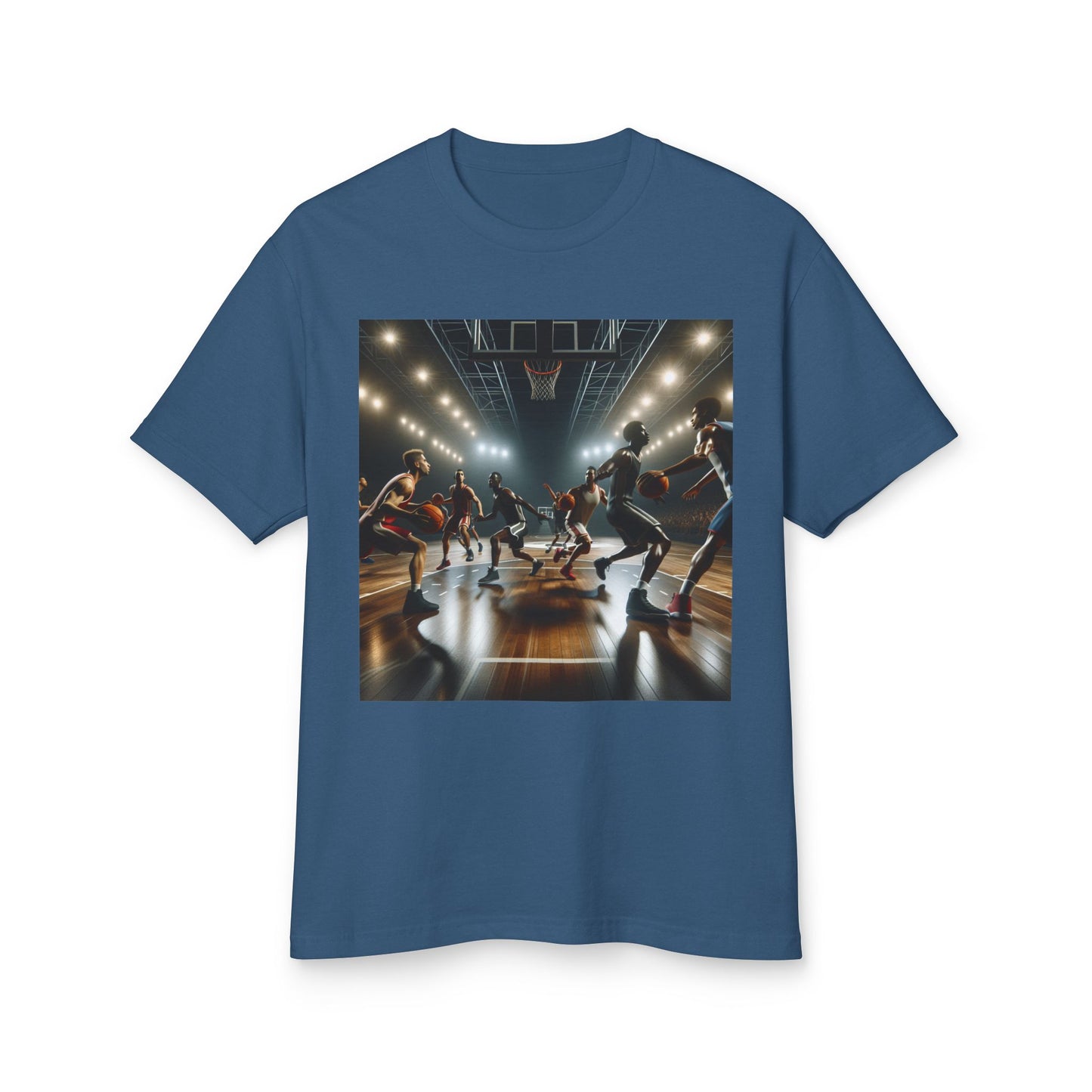 Basketball Heavyweight Tee - Unisex Garment-Dyed Shirt