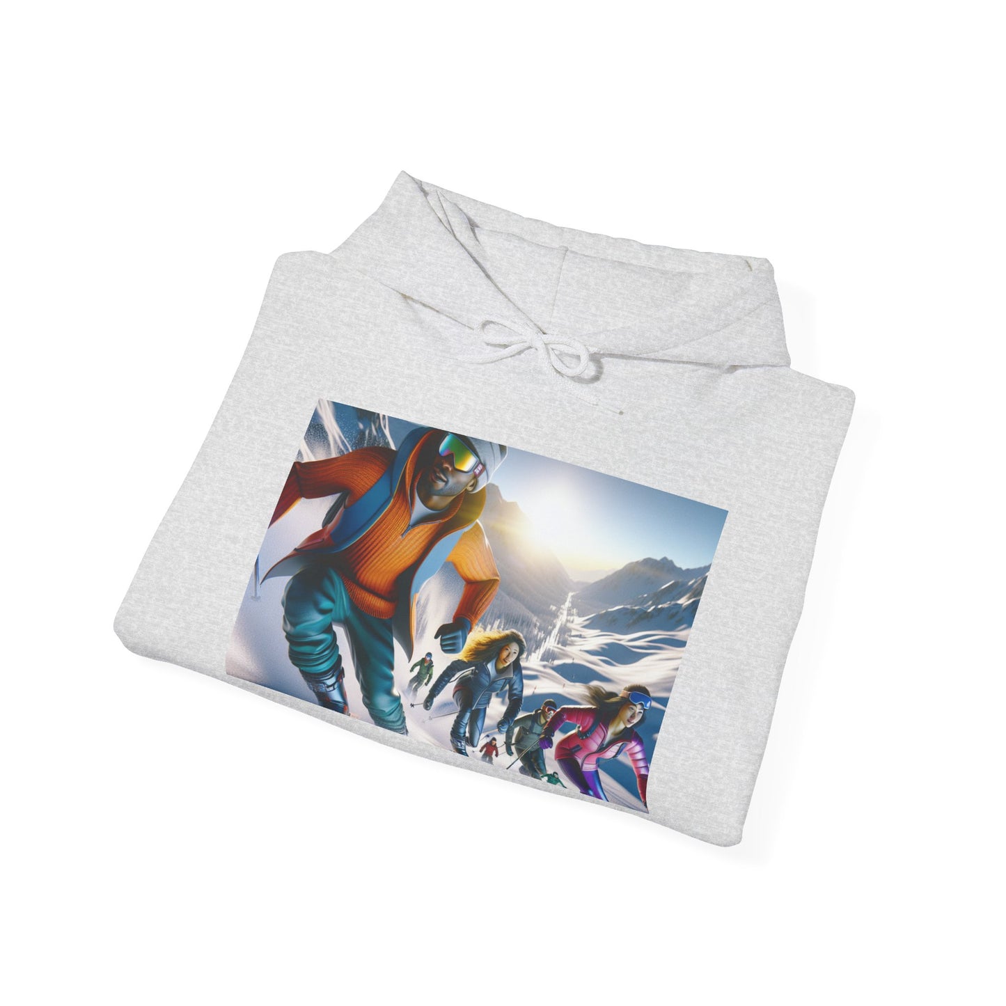 Skiing Unisex Hoodie - Sports Team Vibes