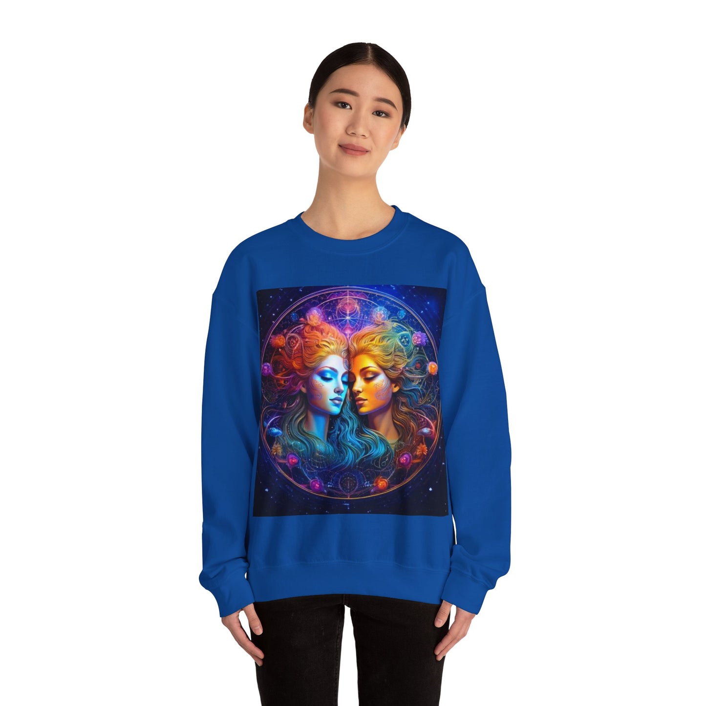Gemini Crewneck Sweatshirt | Zodiac Apparel, Unisex Sweatshirt