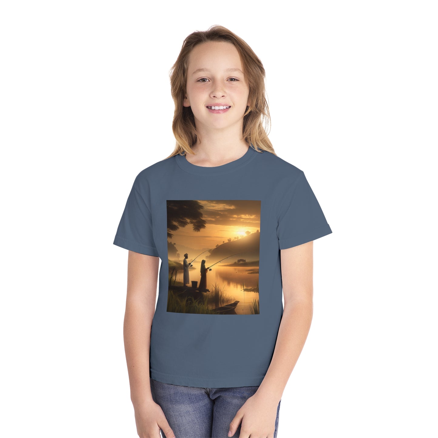 Fishing Youth Midweight Tee
