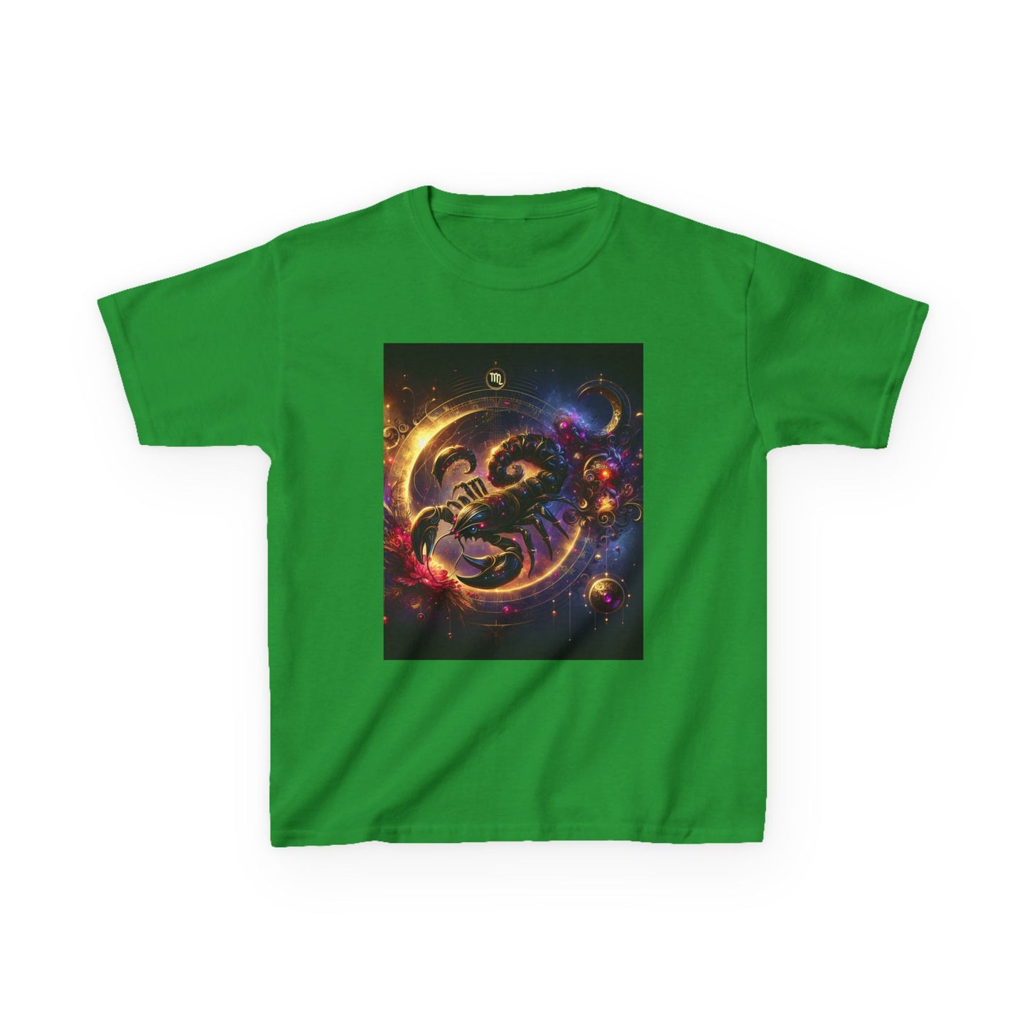 Scorpio Horoscope Kids Tee - Cosmic Zodiac T-Shirt for Astrology Lovers, Birthday Gift, Everyday Wear, Reference Guide, Unique Design