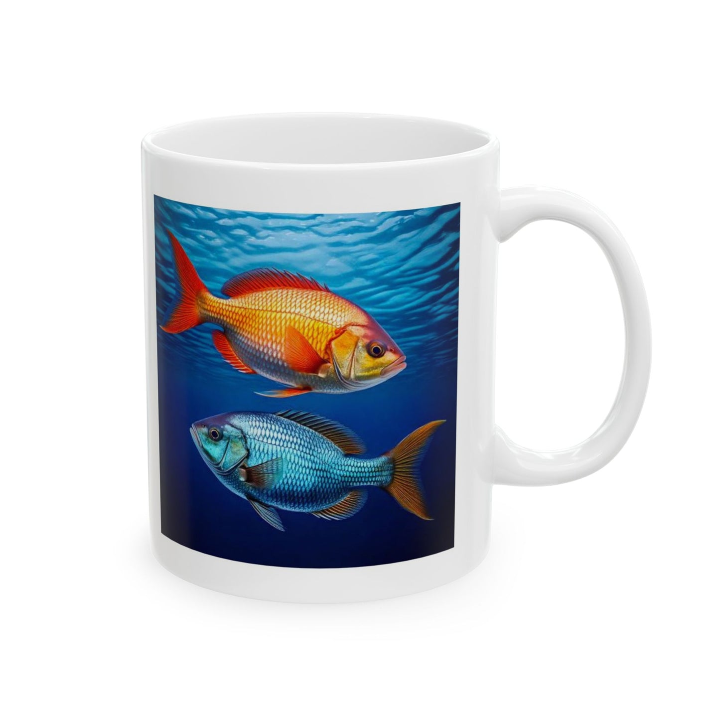 Pisces Zodiac Ceramic Mug, Astrology Coffee Cup, Horoscope Drinkware for Pisces Lovers, February/March Birthday Gift, Star Sign Mug