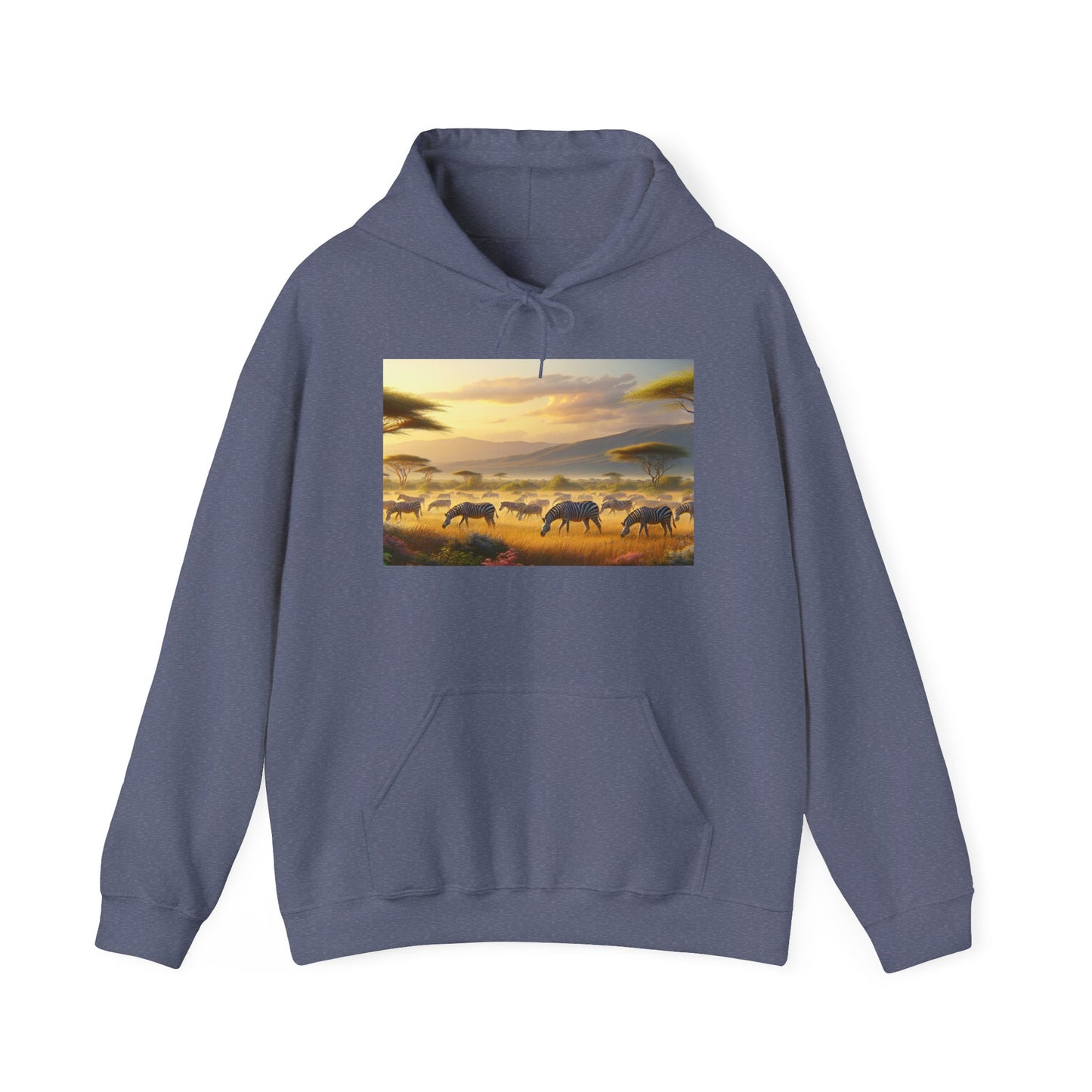 Zebras Unisex Hoodie - Safari Vibes