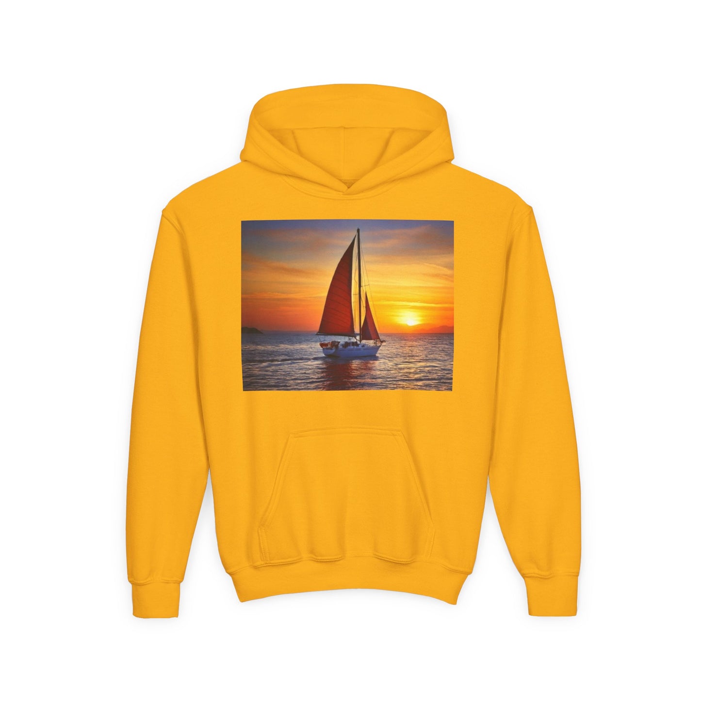 Sailing Youth Hoodie - Heavy Blend Sweatshirt