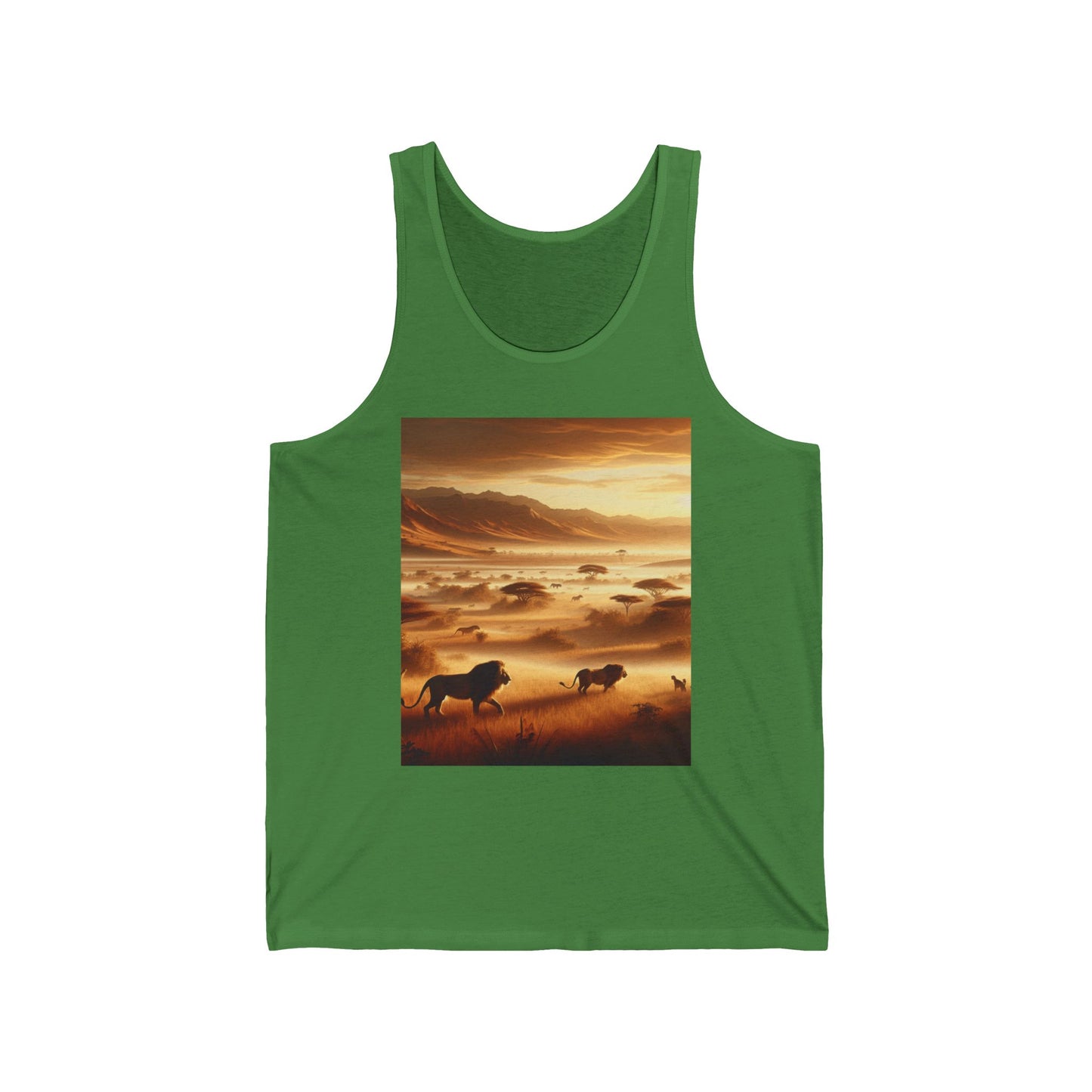 Lions Unisex Jersey Tank Top - Perfect for Festivals & Casual Wear